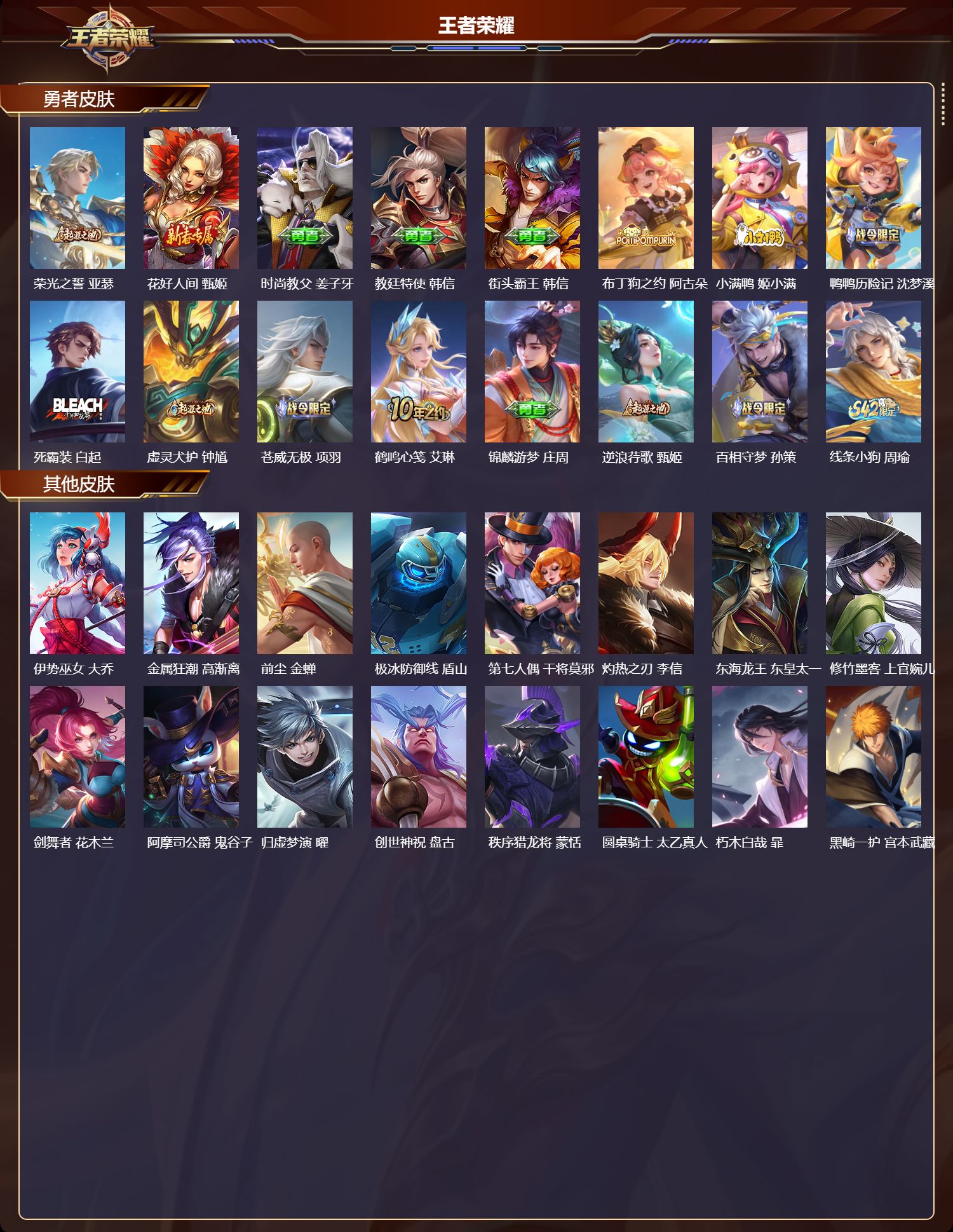 WZCMW4201771王者荣耀账号详情图9