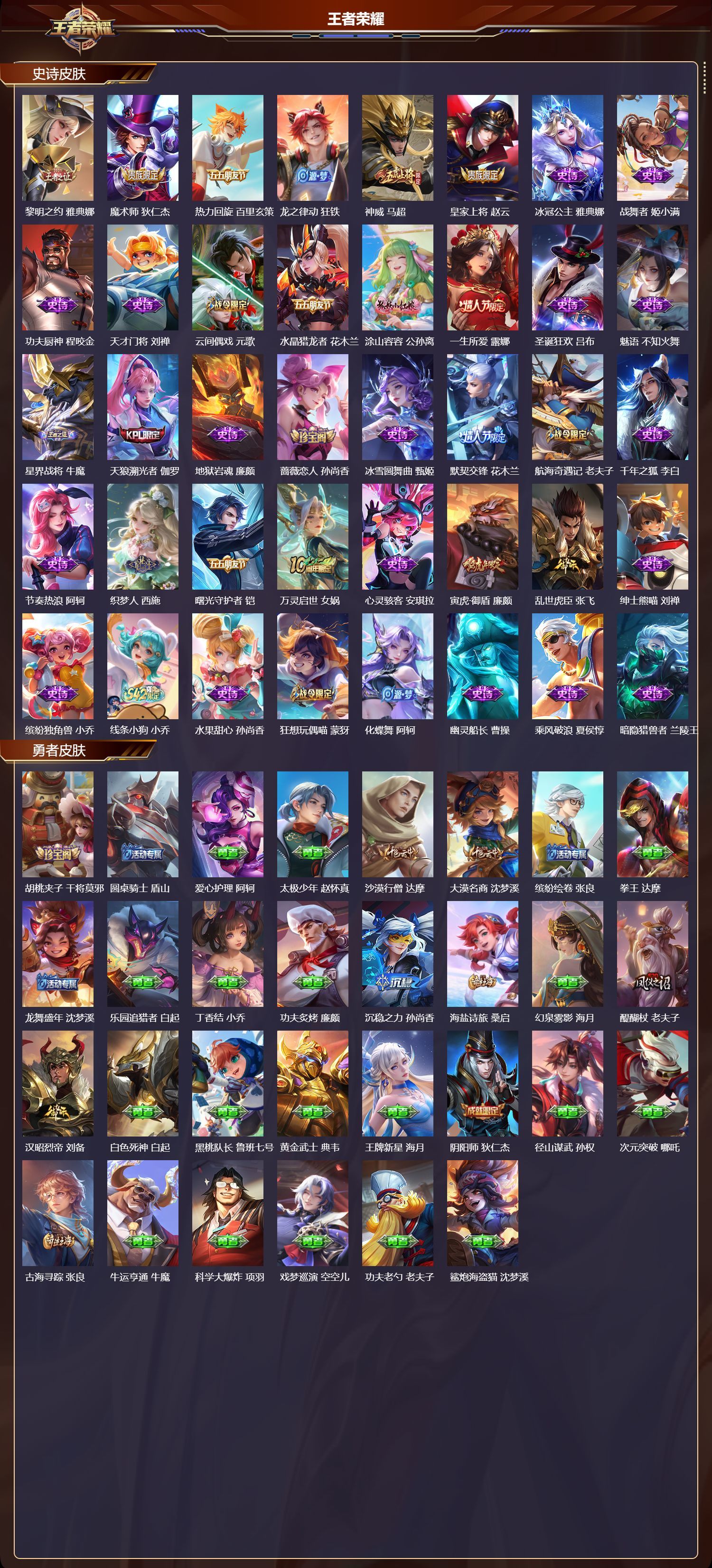 WZQM4196191王者荣耀账号详情图4 WZQM4196191王者荣耀账号详情图4