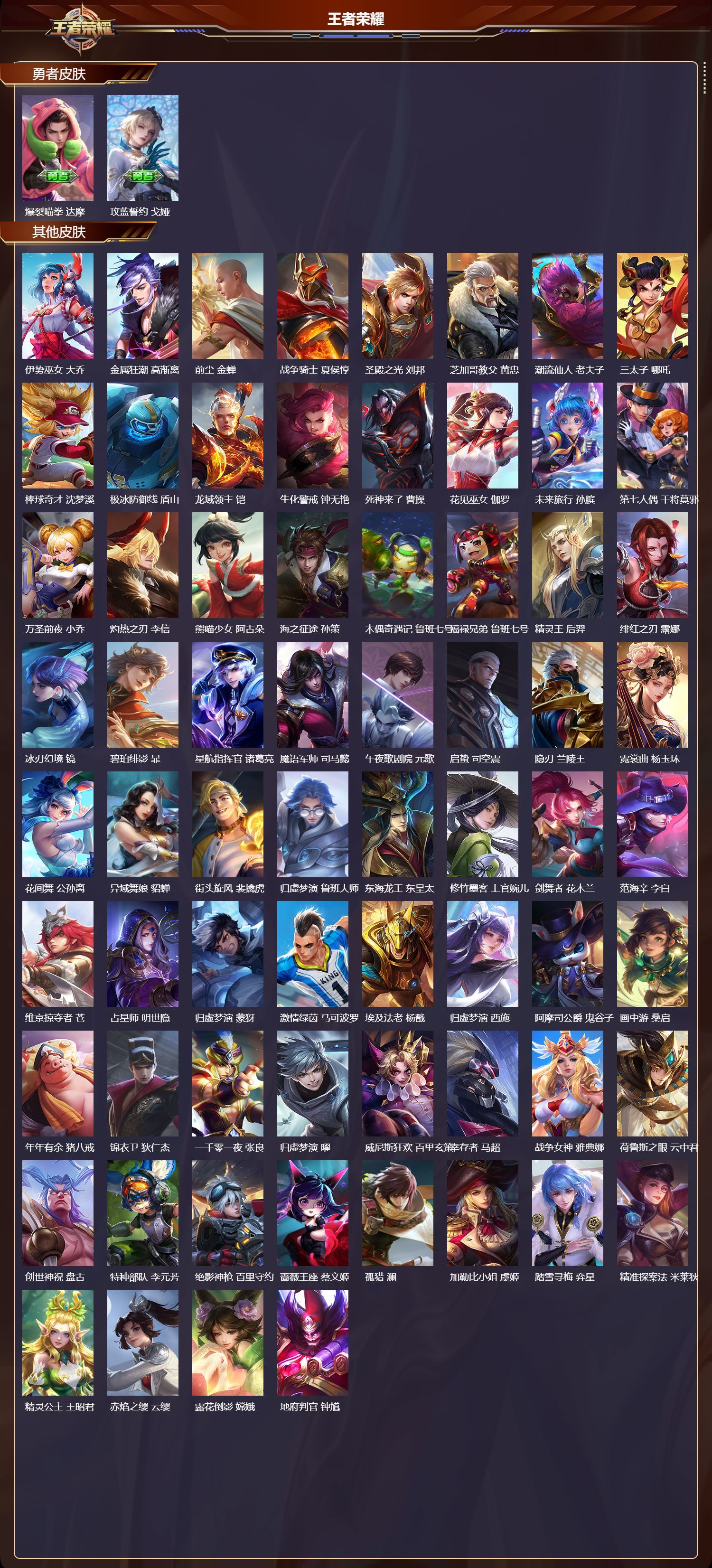 WZQM4196239王者荣耀账号详情图6 WZQM4196239王者荣耀账号详情图6