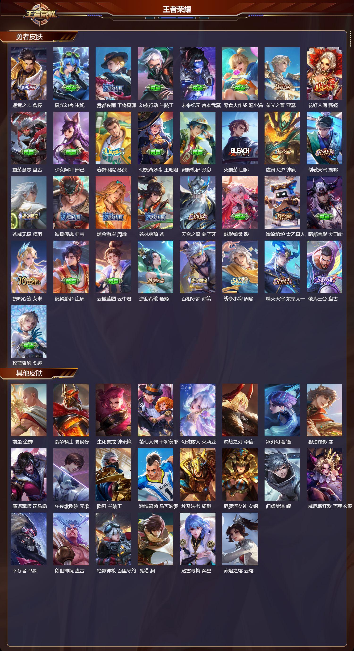 WZMK4196234王者荣耀账号详情图3 WZMK4196234王者荣耀账号详情图3