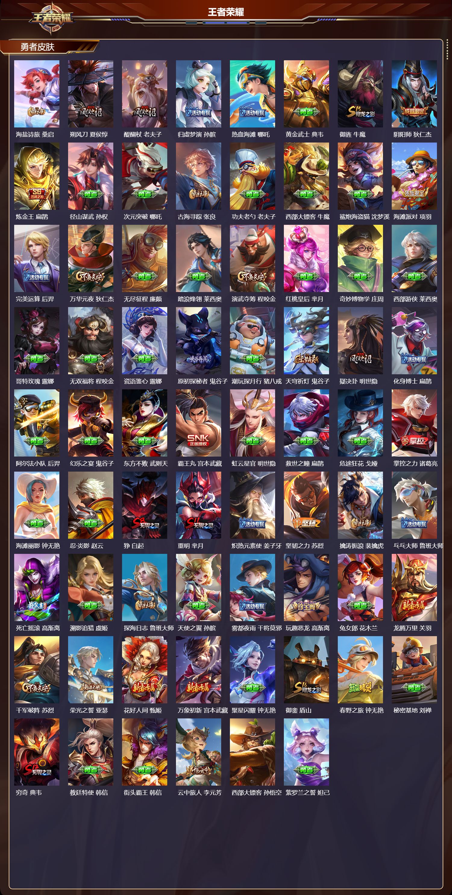 WZCMW4201783王者荣耀账号详情图8