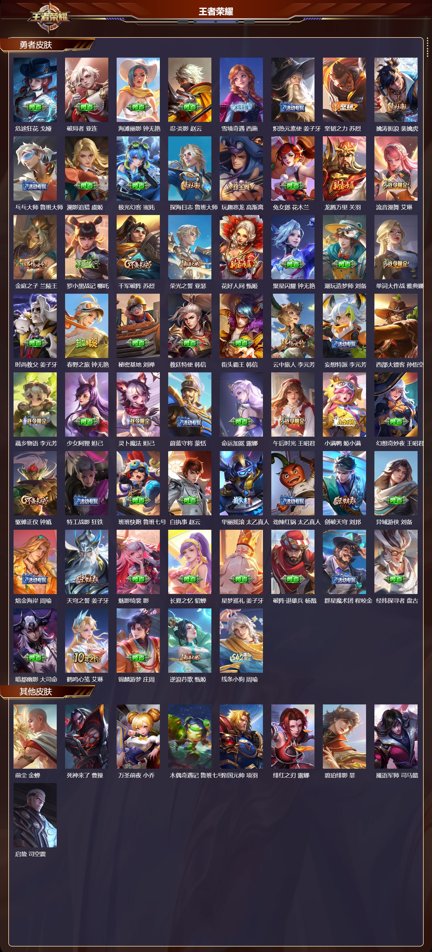 WZQM4196165王者荣耀账号详情图5