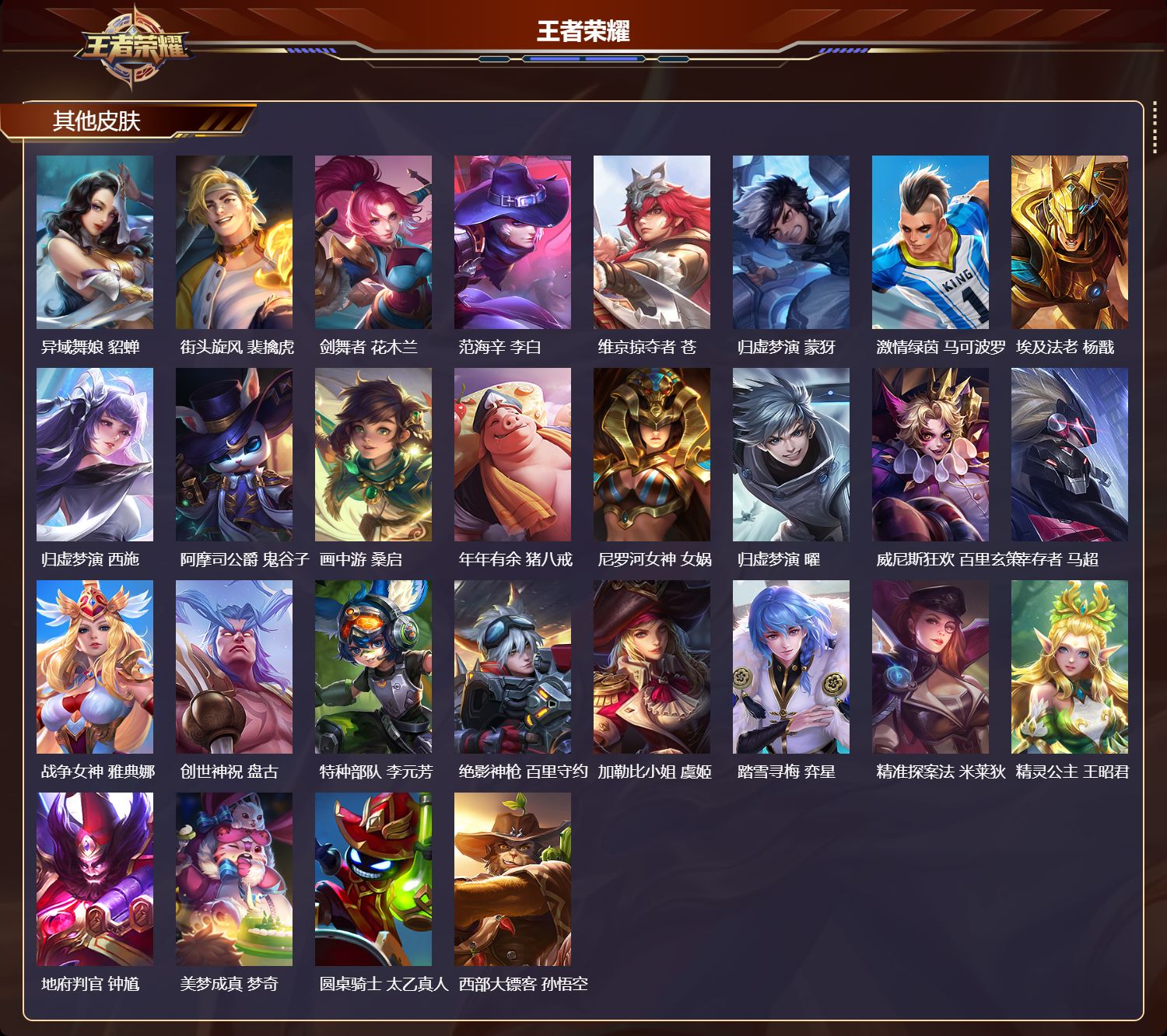 WZQM4213161王者荣耀账号详情图7