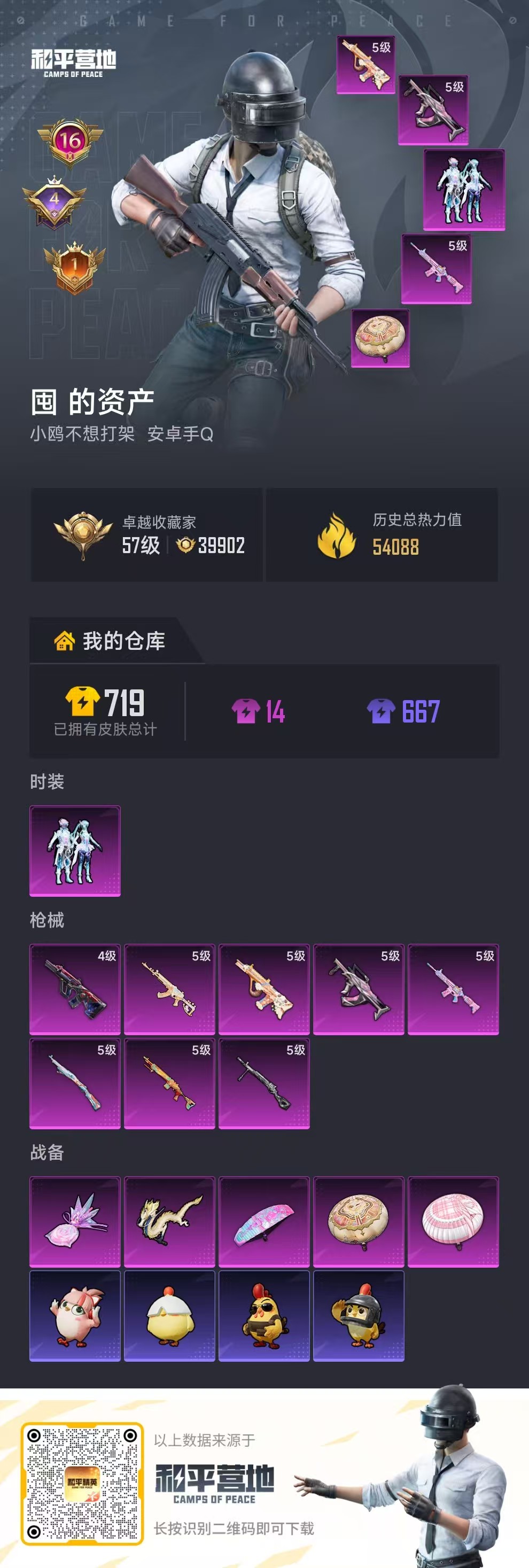 HPSJ4117080和平精英账号详情图2