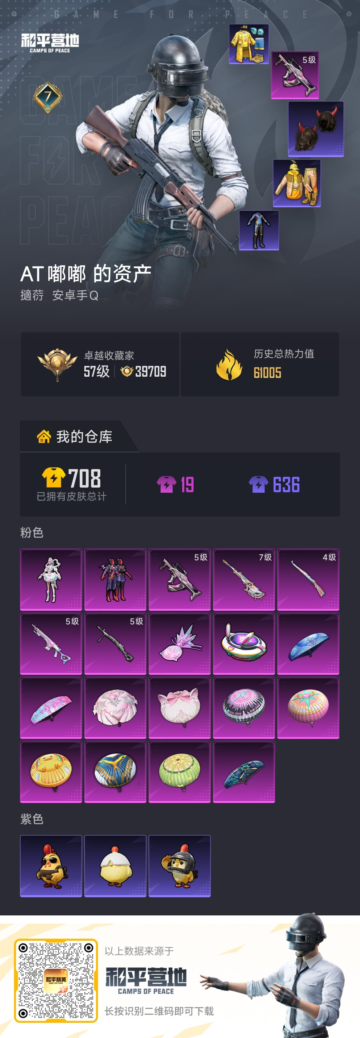 HPSJ4117244和平精英账号详情图2