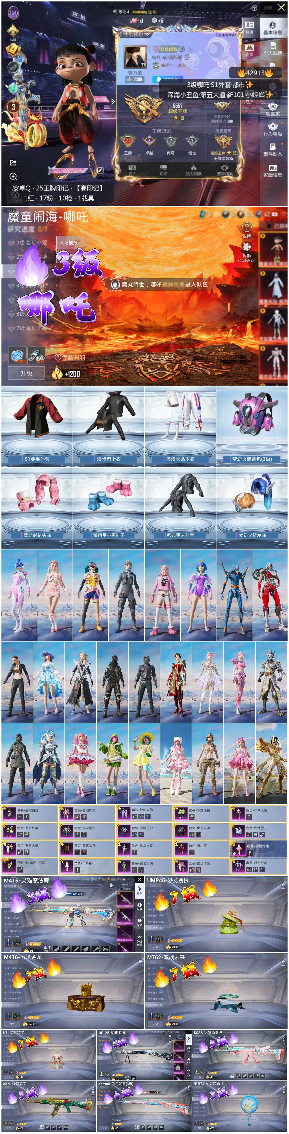 HPSJ4117299和平精英账号详情图4