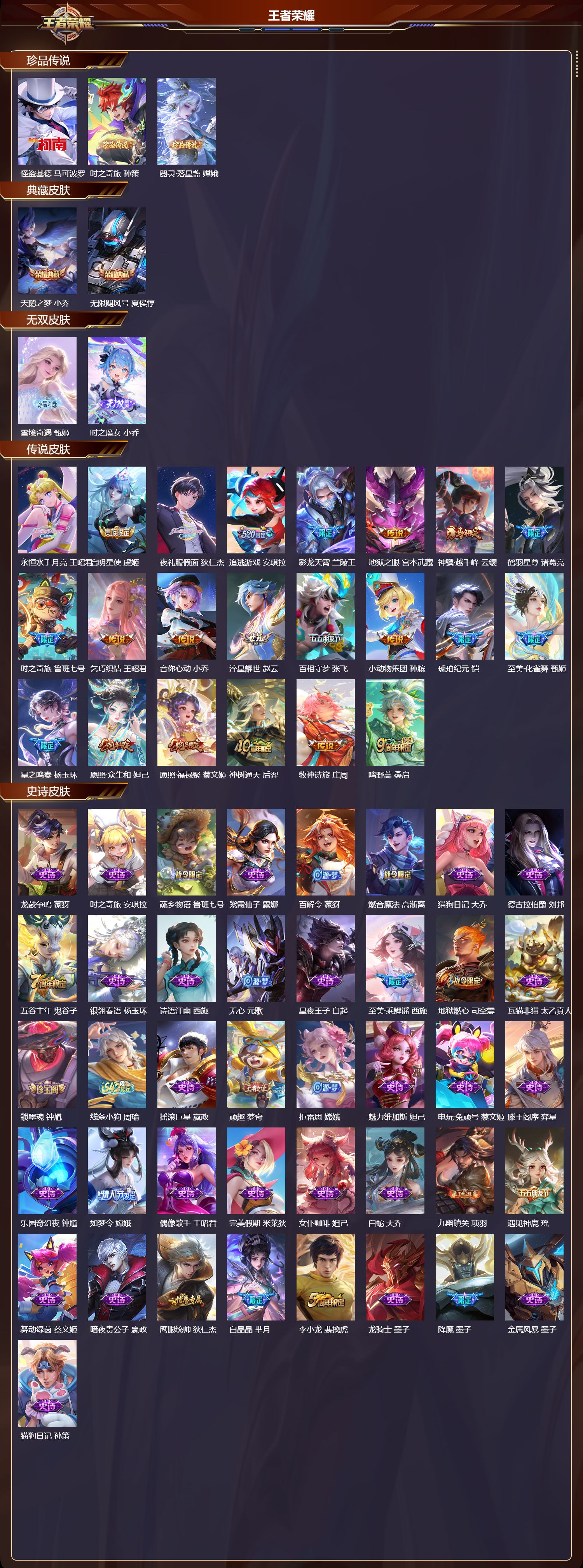 WZCMW4222996王者荣耀账号详情图6