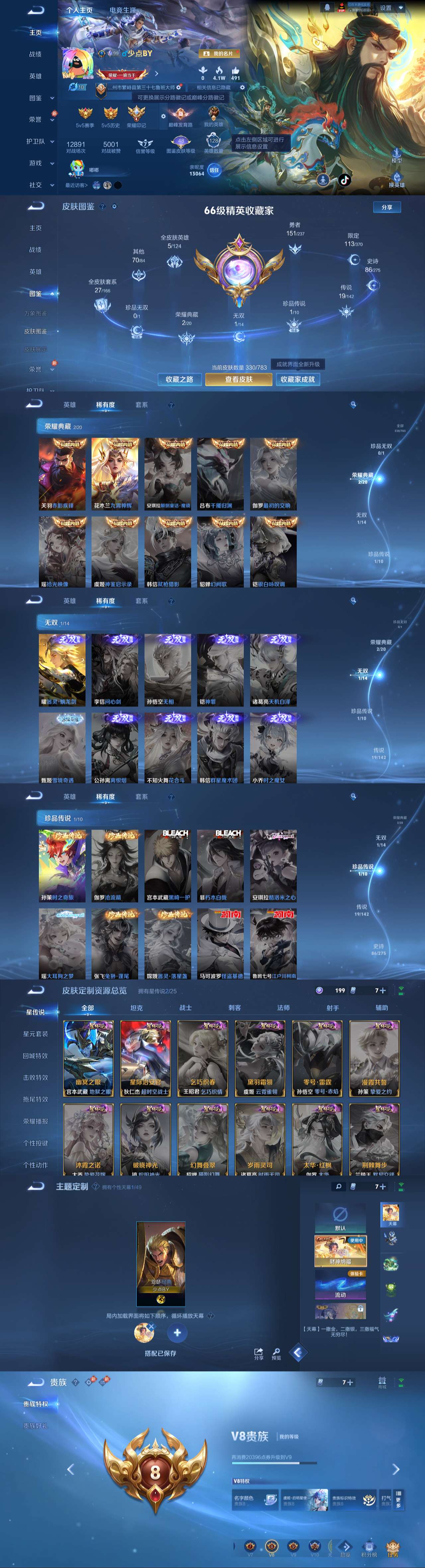 WZLX4224886王者荣耀账号详情图2