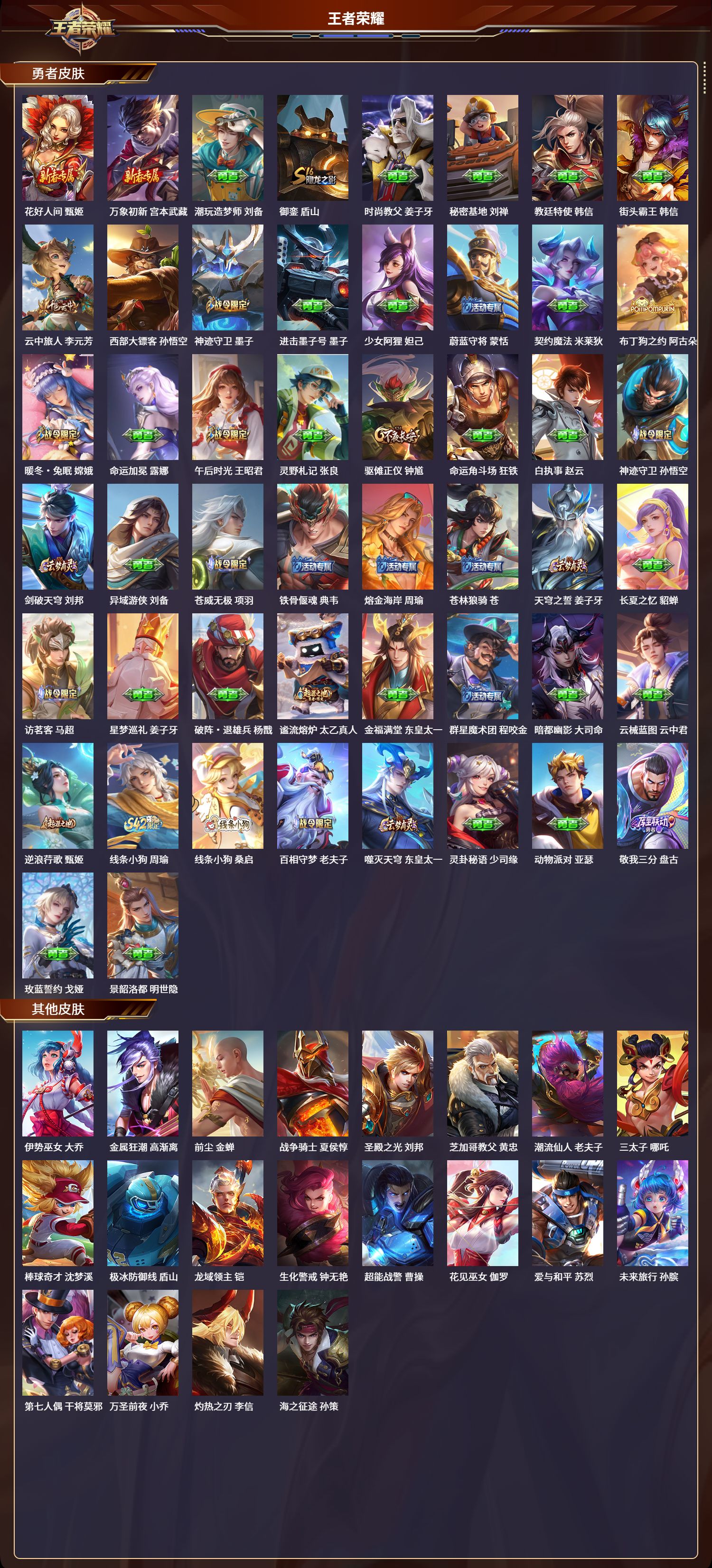 WZLX4224818王者荣耀账号详情图6 WZLX4224818王者荣耀账号详情图6