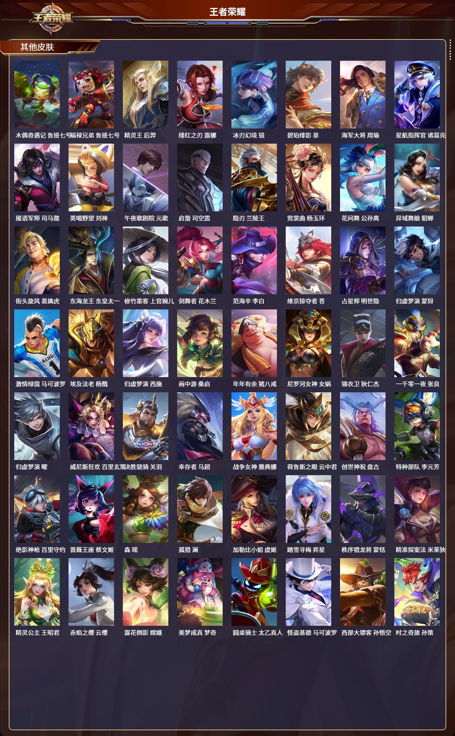 WZLX4224818王者荣耀账号详情图7 WZLX4224818王者荣耀账号详情图7