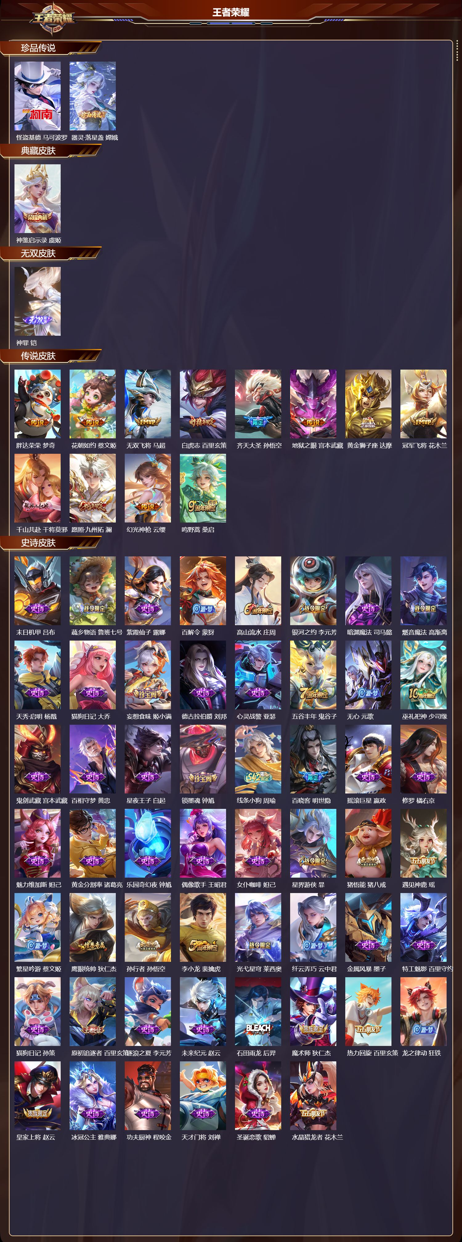 WZCMW4222999王者荣耀账号详情图6