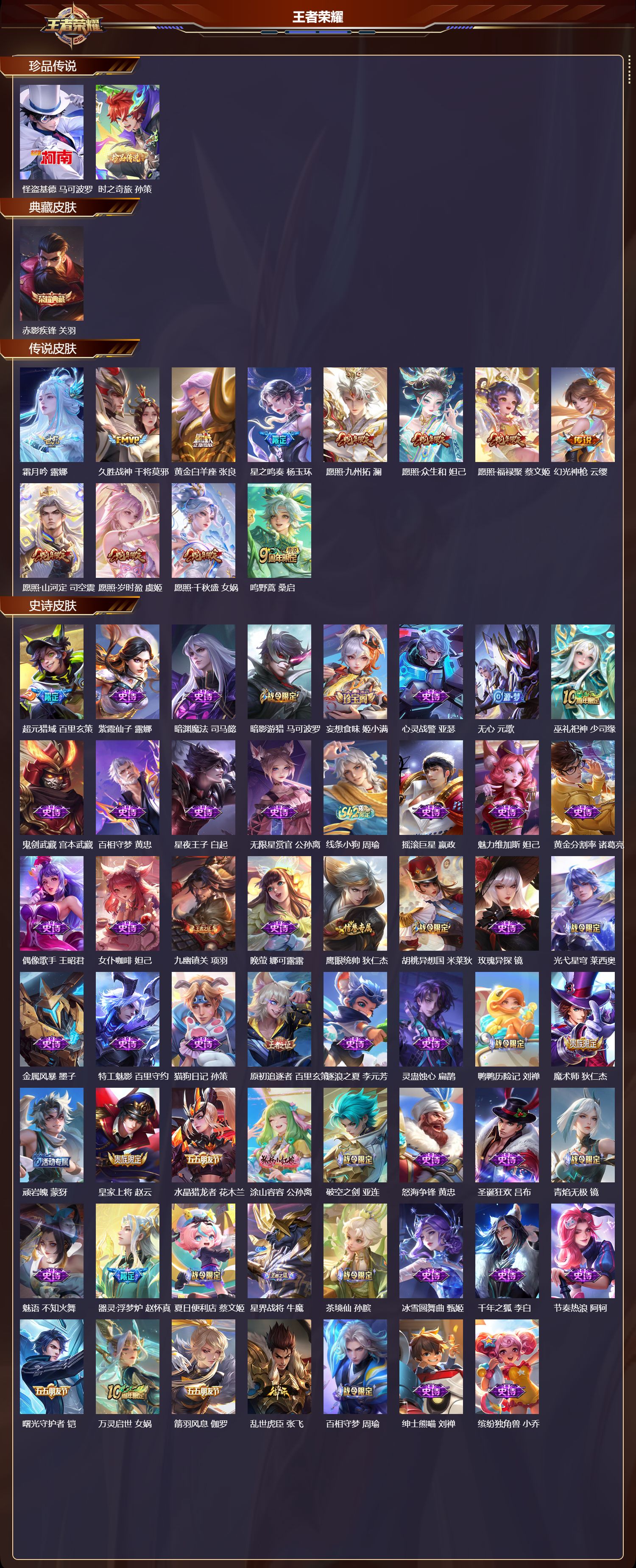 WZCMW4212260王者荣耀账号详情图15