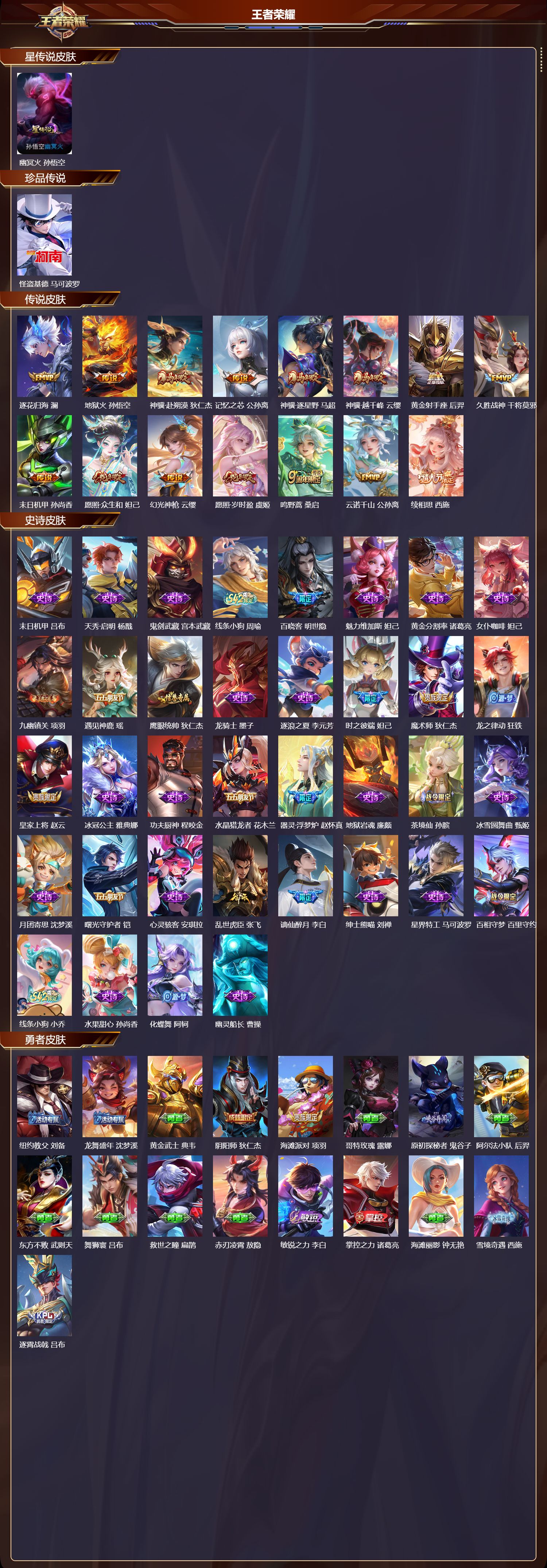 WZQM4213213王者荣耀账号详情图3