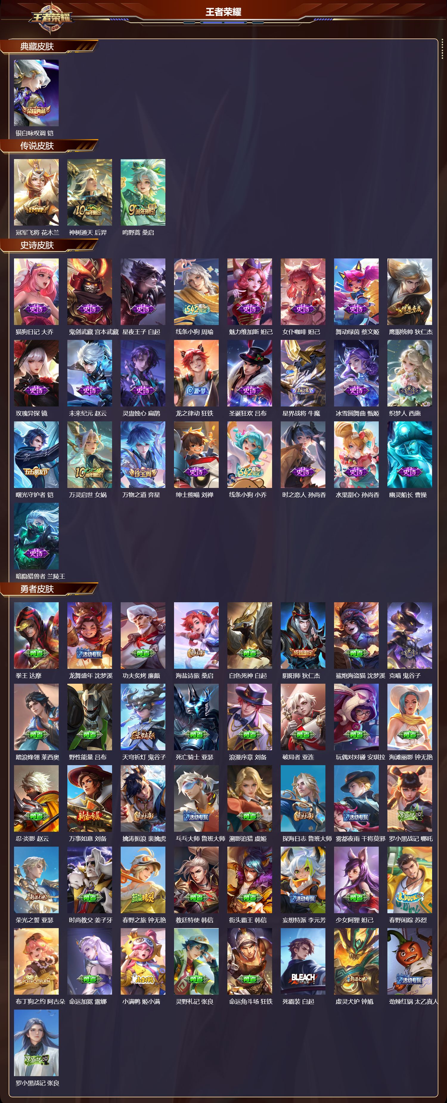 WZCMW4223910王者荣耀账号详情图8