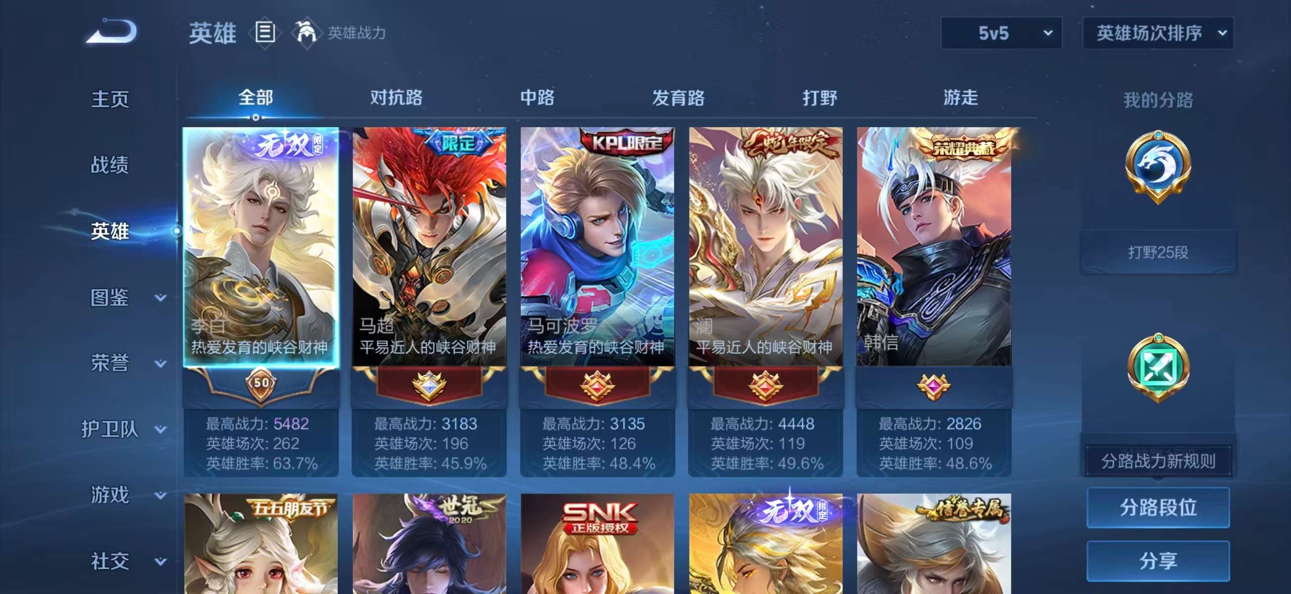 WZCMW4223322王者荣耀账号详情图4