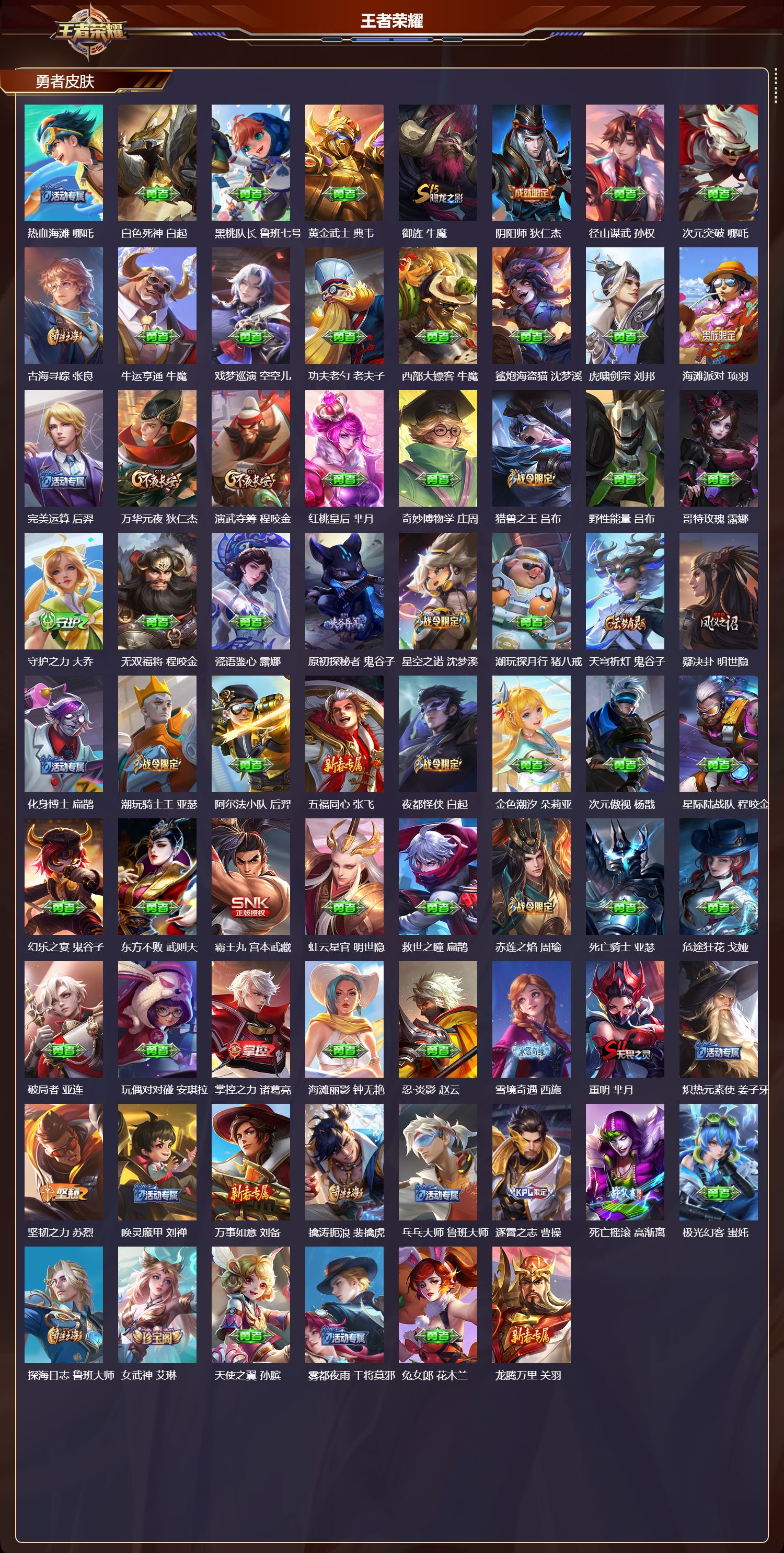 WZQM4213150王者荣耀账号详情图5