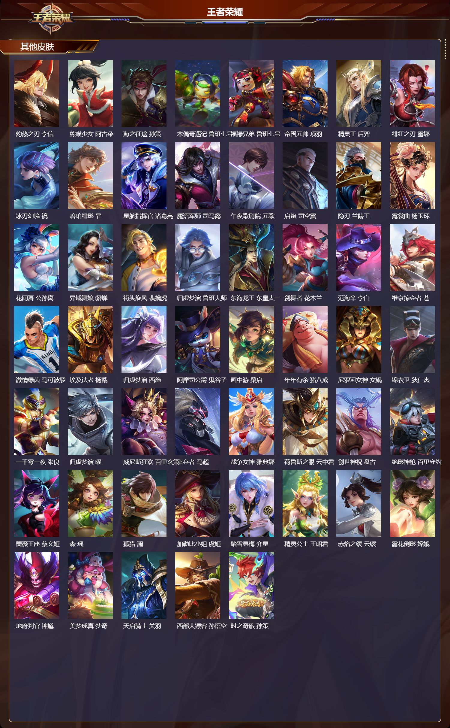 WZLX4224886王者荣耀账号详情图7