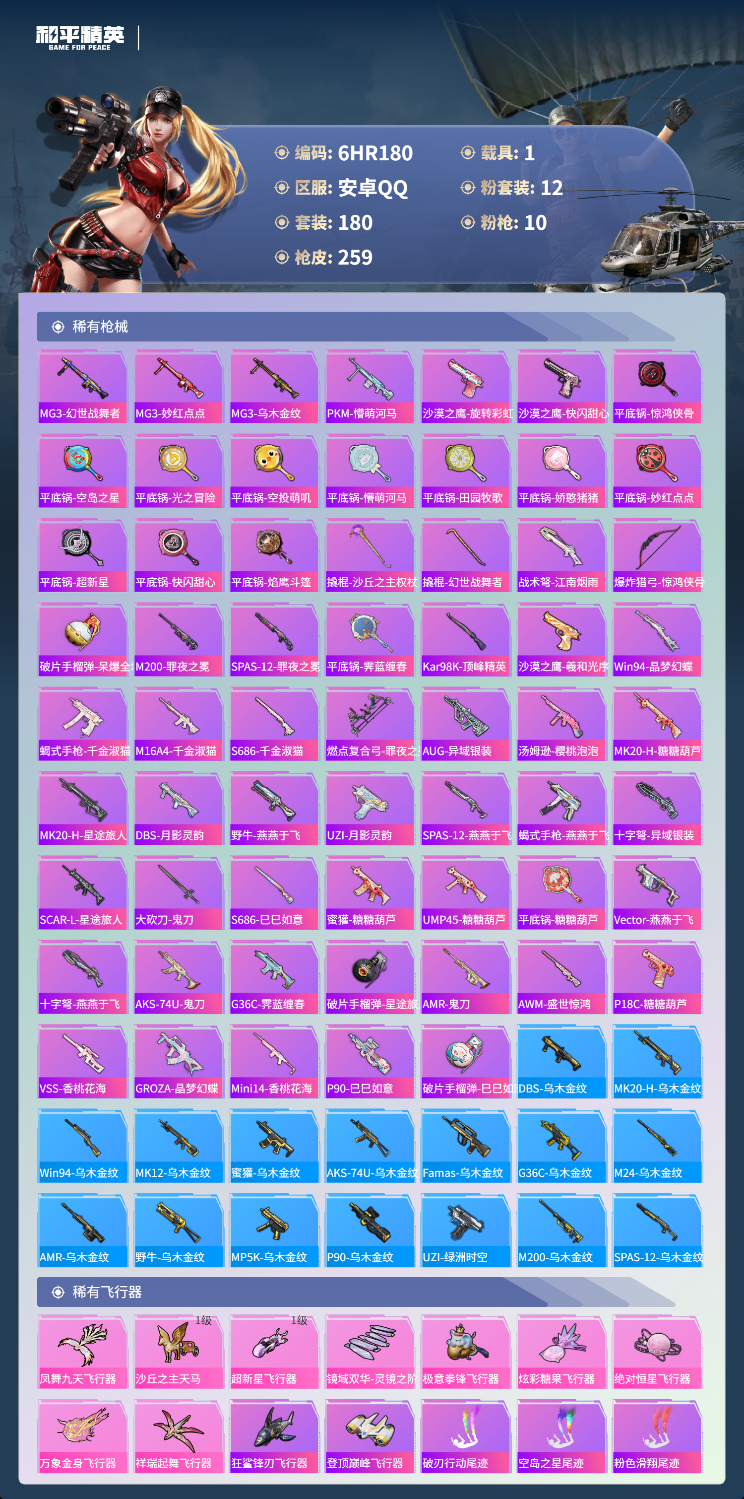 HPCMW4125225和平精英账号详情图6