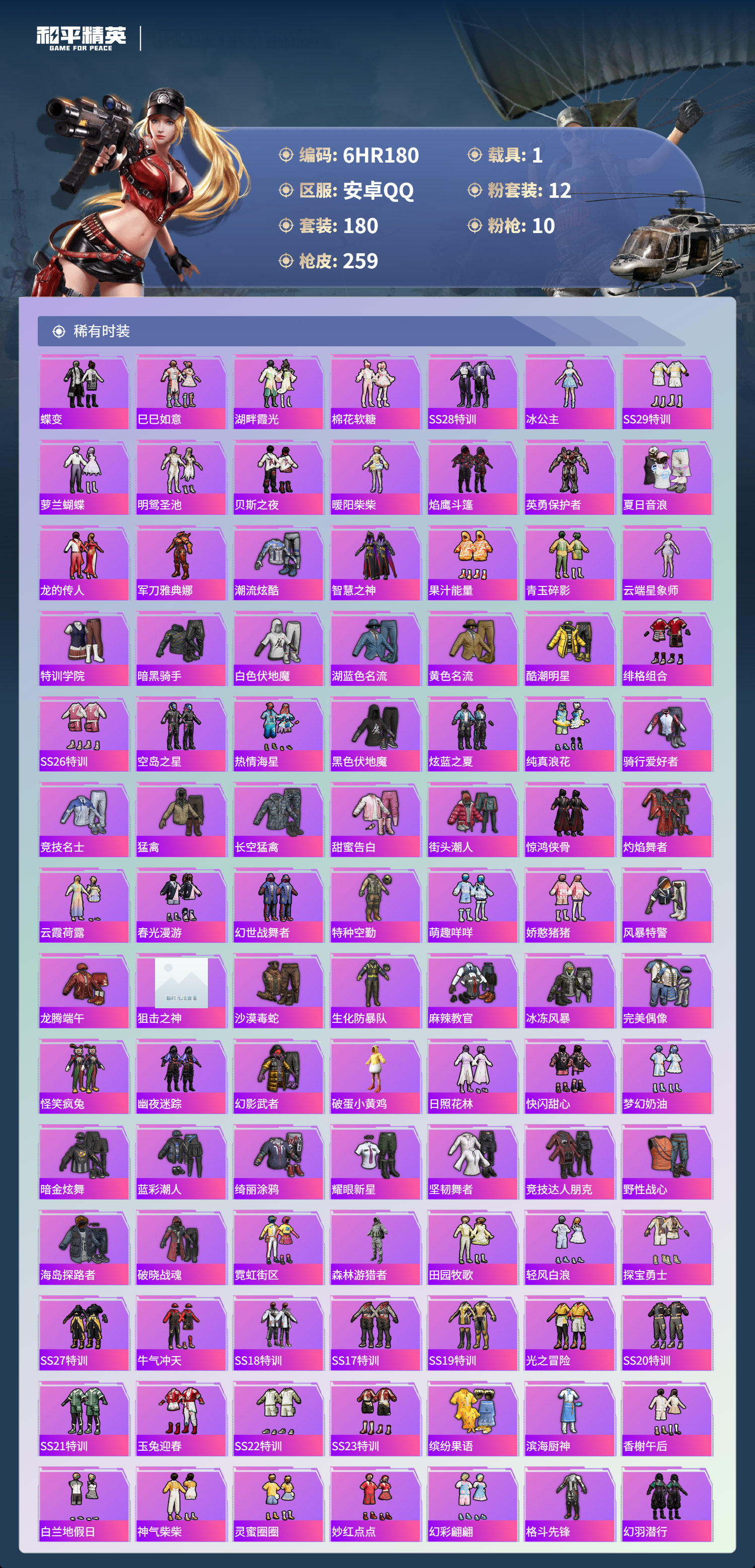 HPCMW4125225和平精英账号详情图3