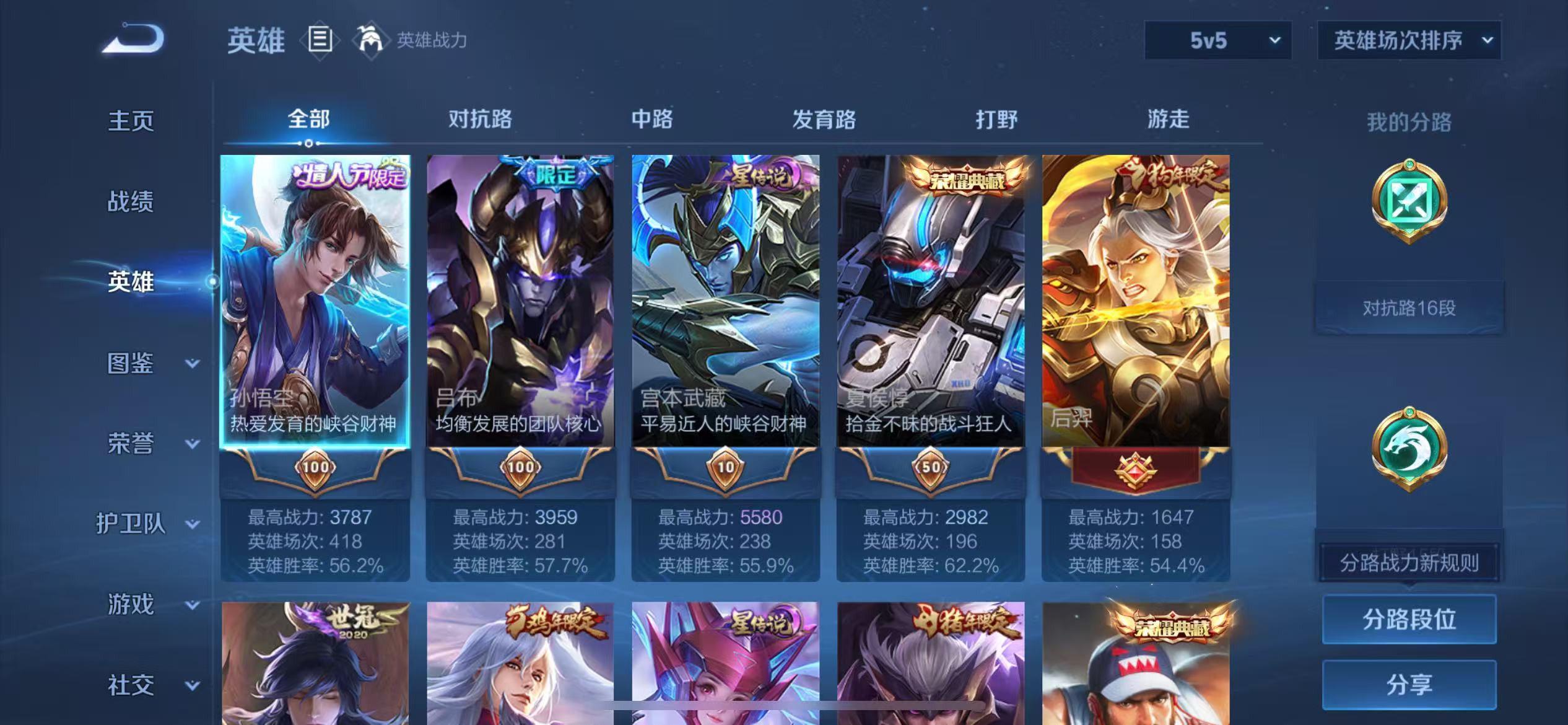 WZCMW4225991王者荣耀账号详情图4