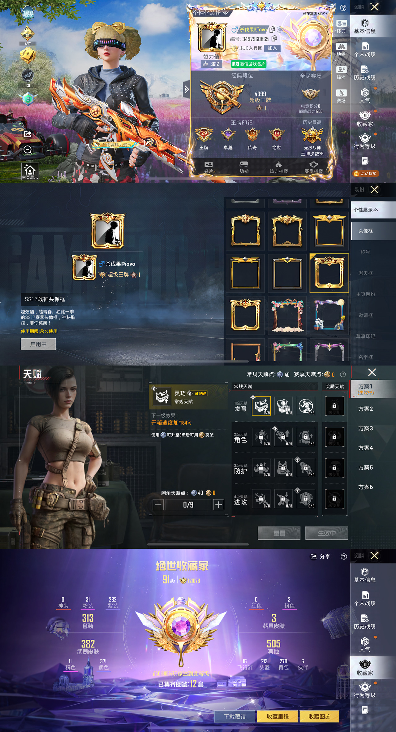 HPLX4124376和平精英账号详情图2