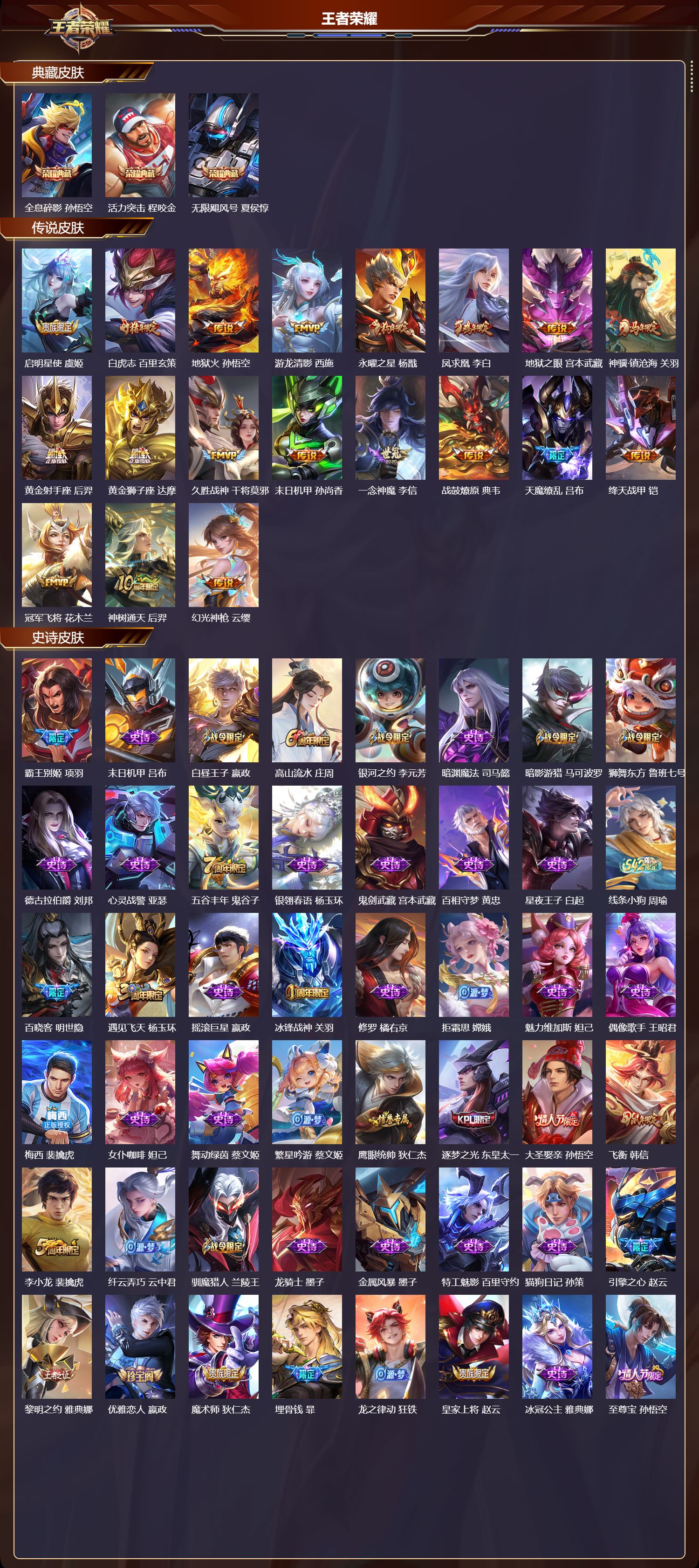 WZCMW4225991王者荣耀账号详情图6