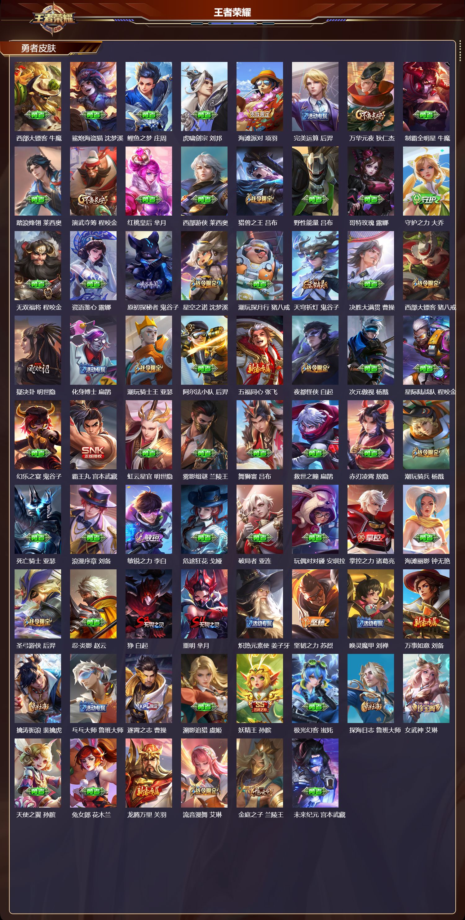 WZQM4215378王者荣耀账号详情图6