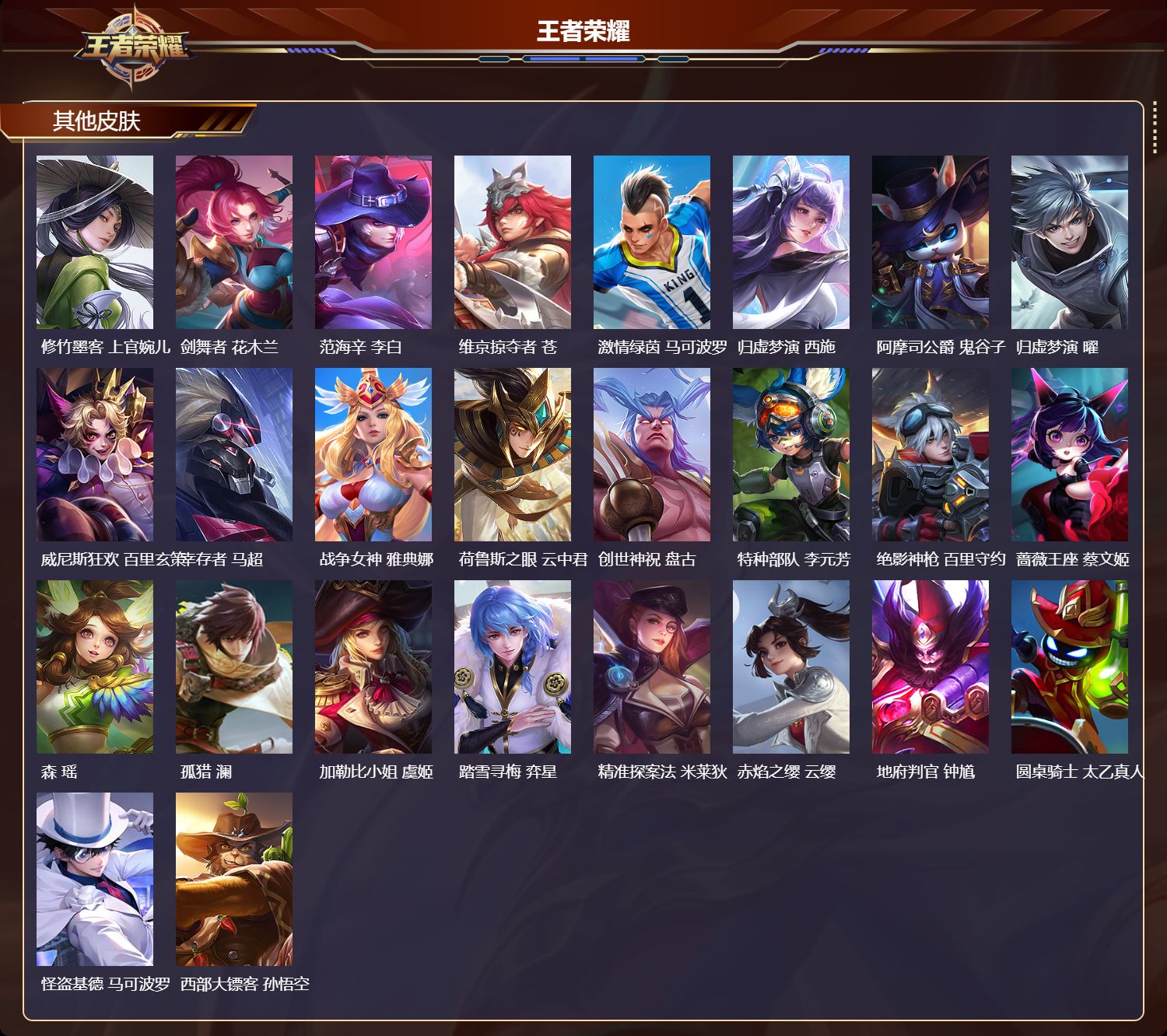 WZCMW4225413王者荣耀账号详情图7