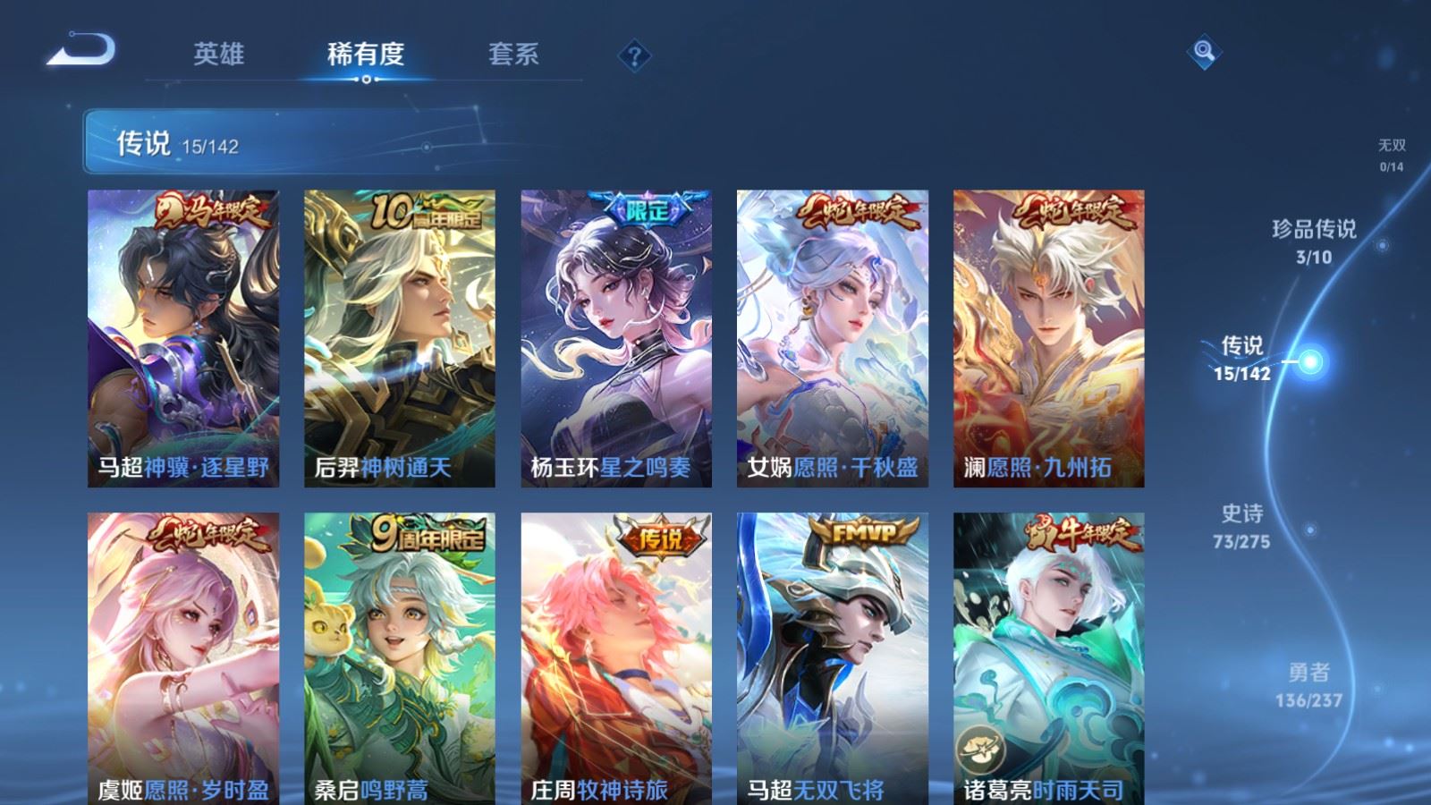 WZLX4225103王者荣耀账号详情图7