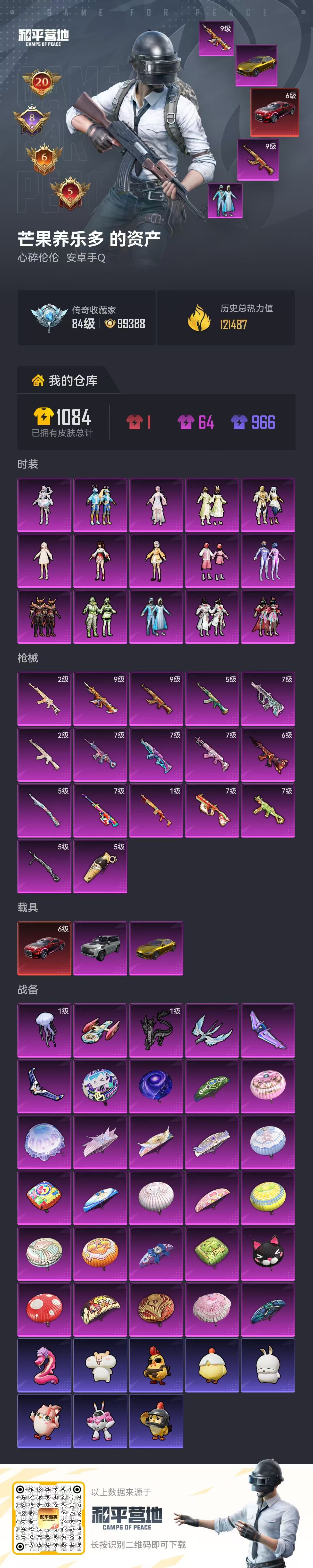 HPSJ4118125和平精英账号详情图2