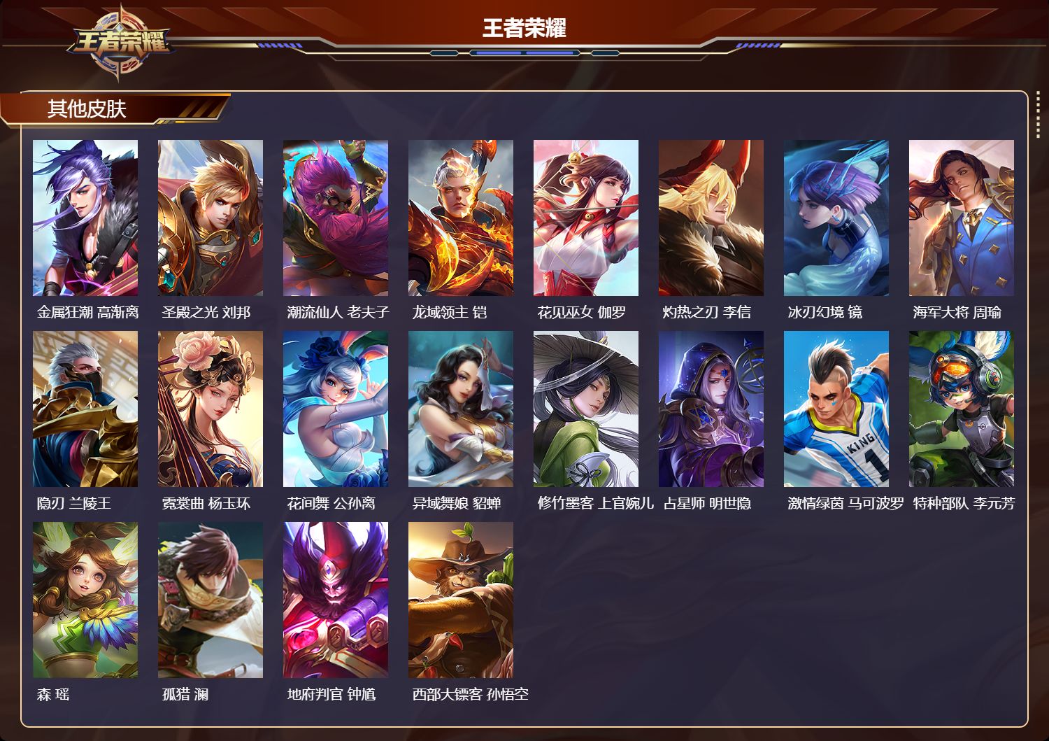 WZCMW4225780王者荣耀账号详情图8