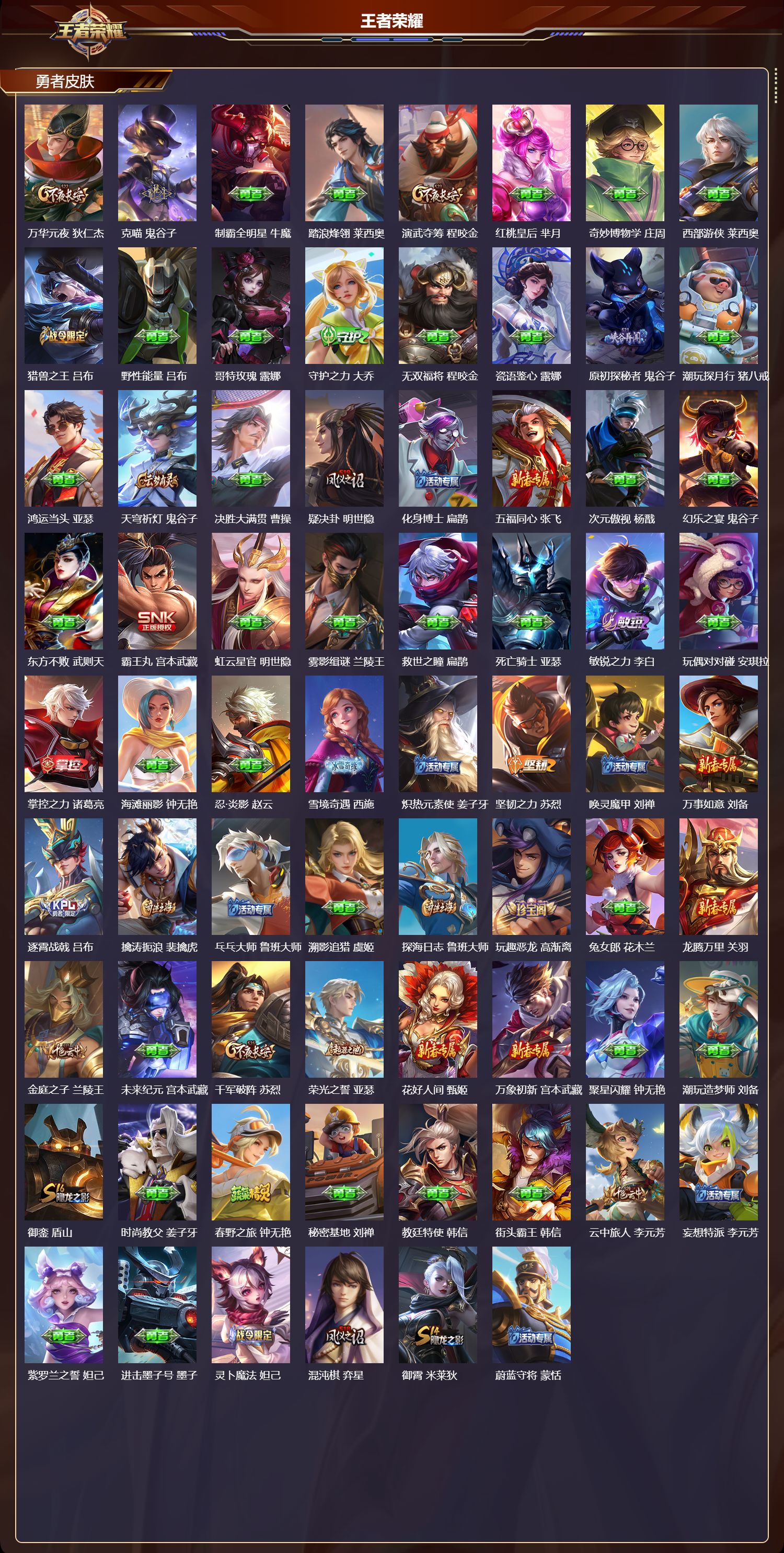 WZCMW4225393王者荣耀账号详情图4