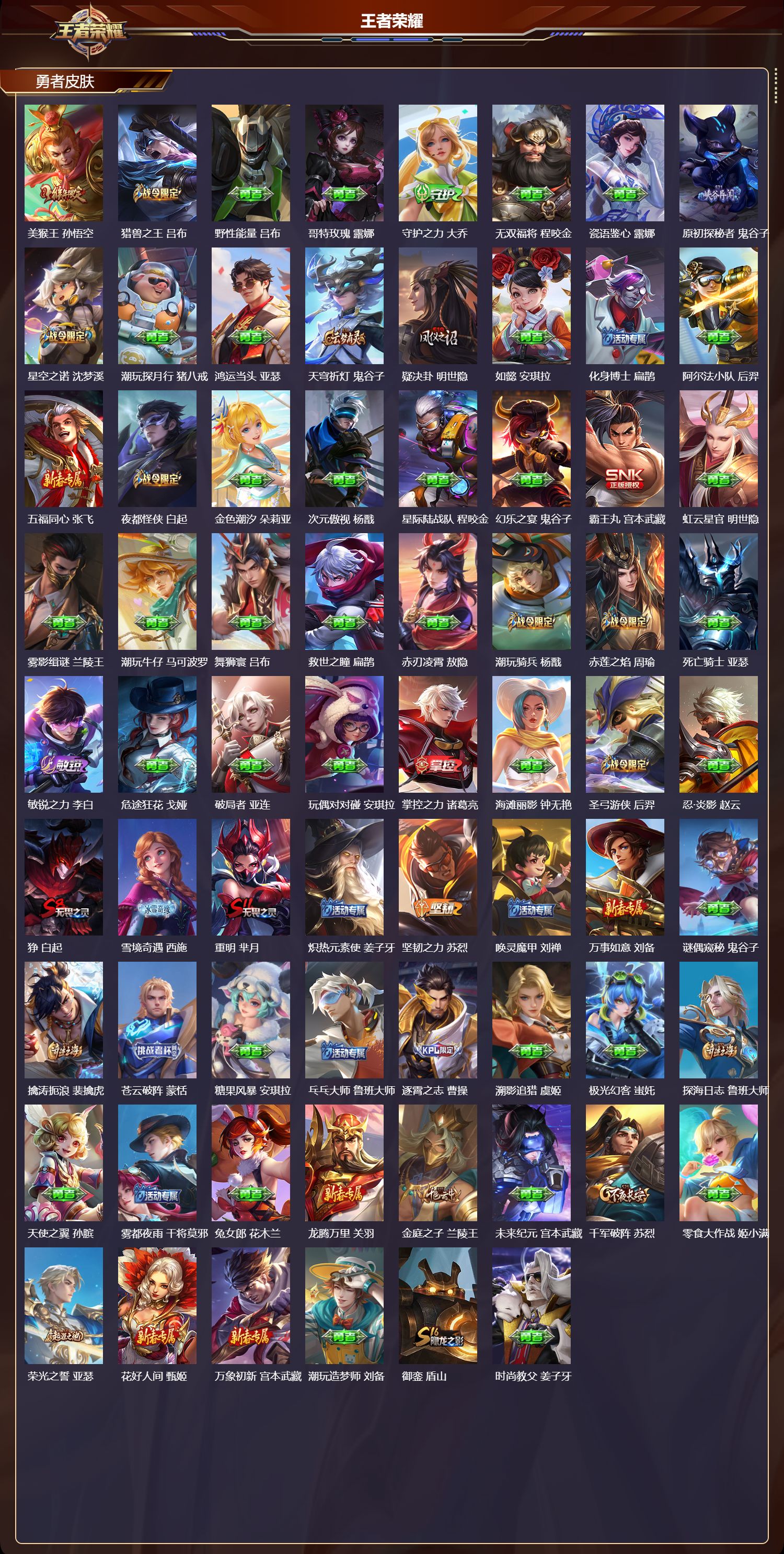 WZCMW4225904王者荣耀账号详情图11