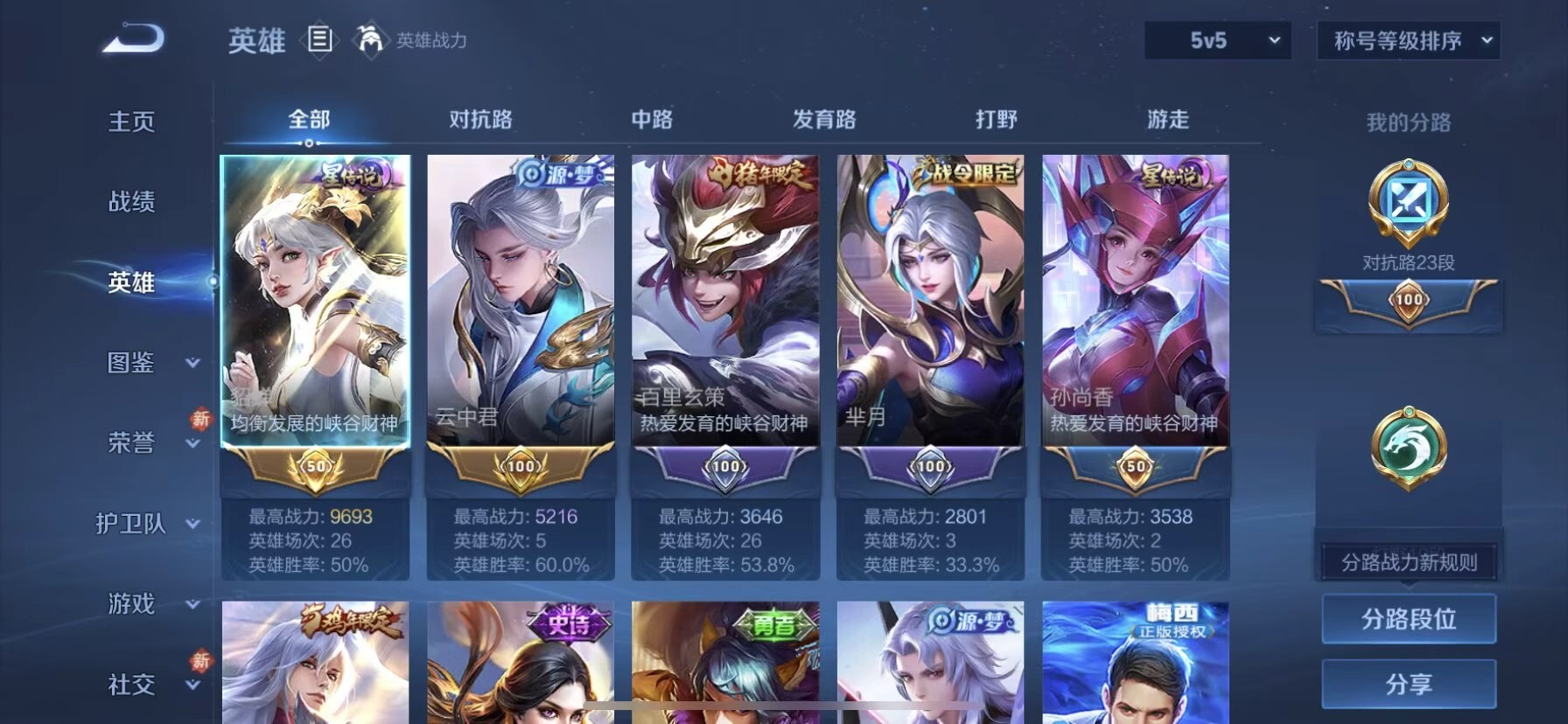 WZCMW4225791王者荣耀账号详情图4 WZCMW4225791王者荣耀账号详情图4