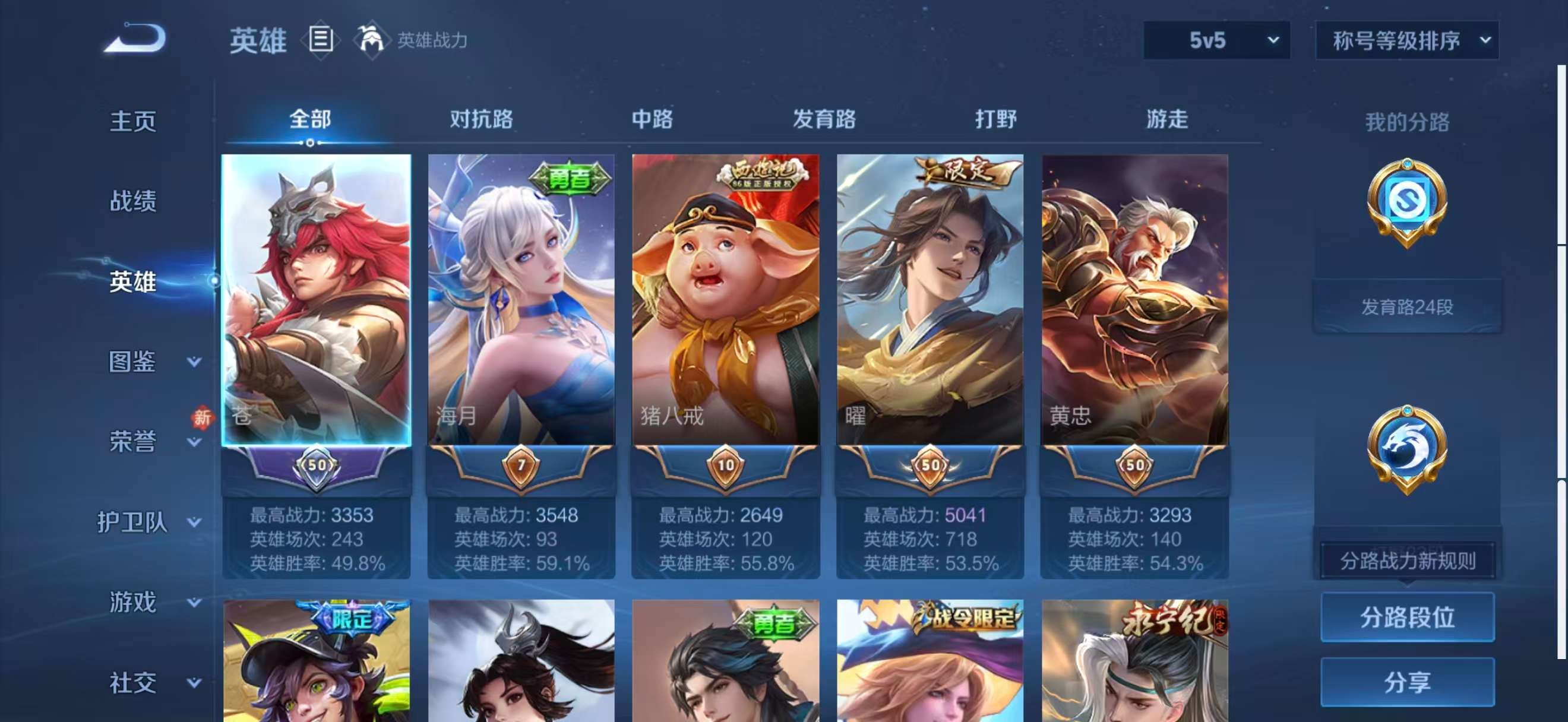 WZCMW4225808王者荣耀账号详情图4 WZCMW4225808王者荣耀账号详情图4