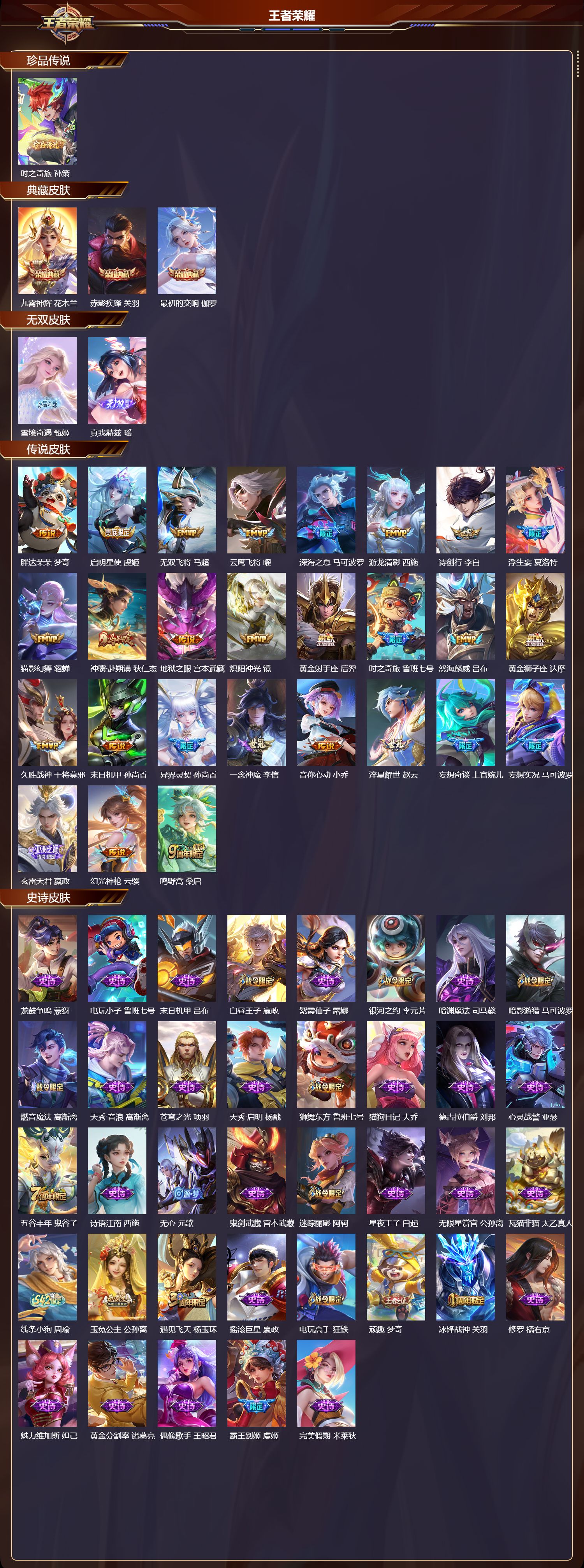 WZCMW4225904王者荣耀账号详情图8