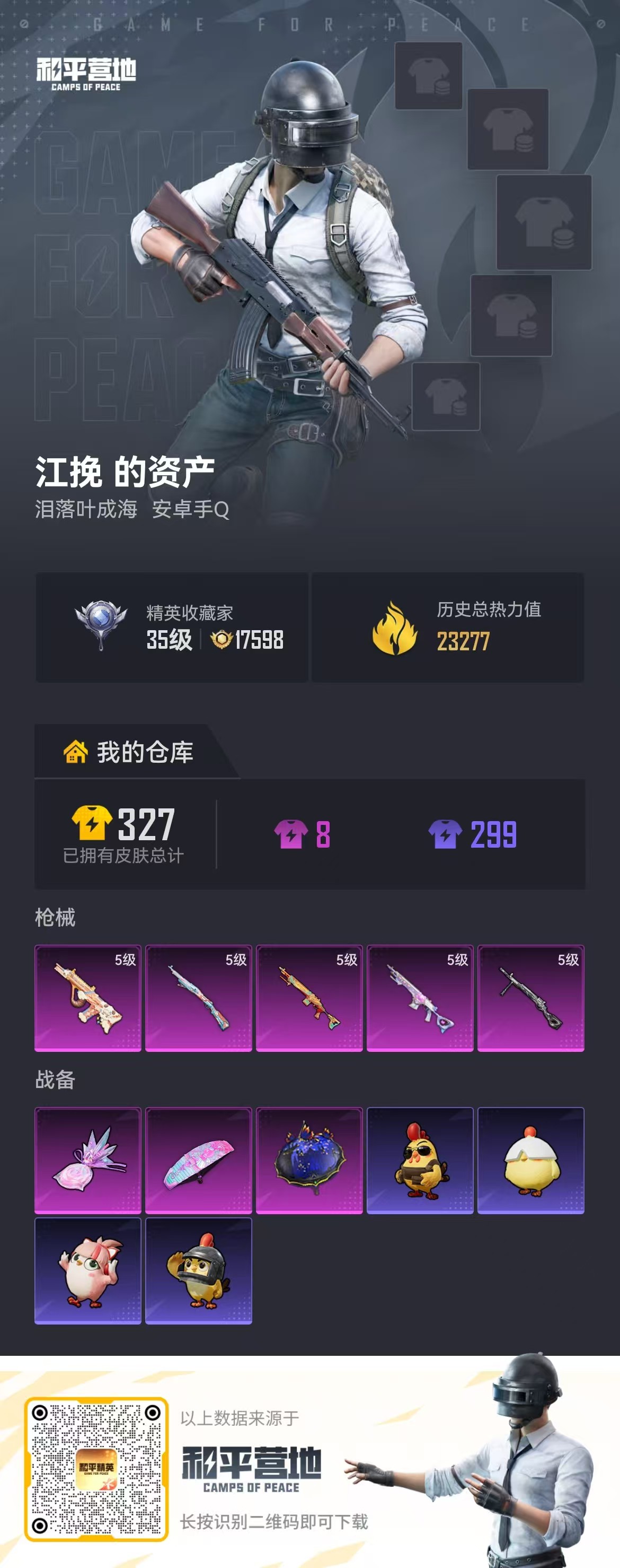 HPSJ4117948和平精英账号详情图2