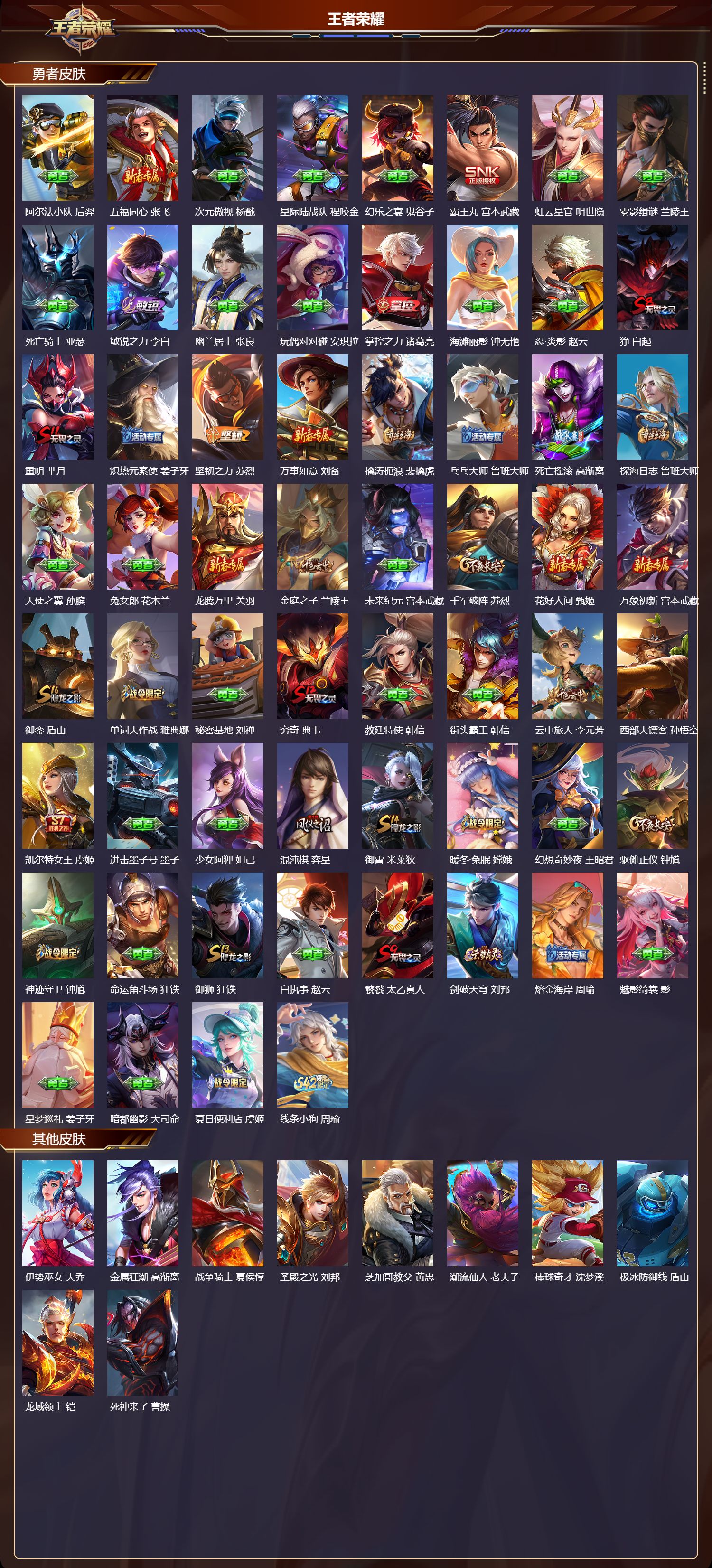 WZCMW4225910王者荣耀账号详情图8 WZCMW4225910王者荣耀账号详情图8