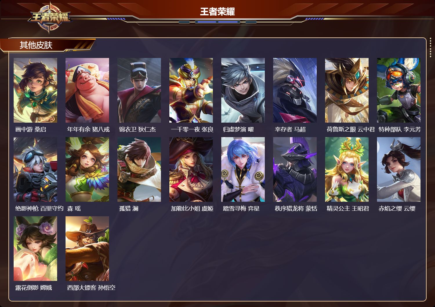 WZQM4215467王者荣耀账号详情图6