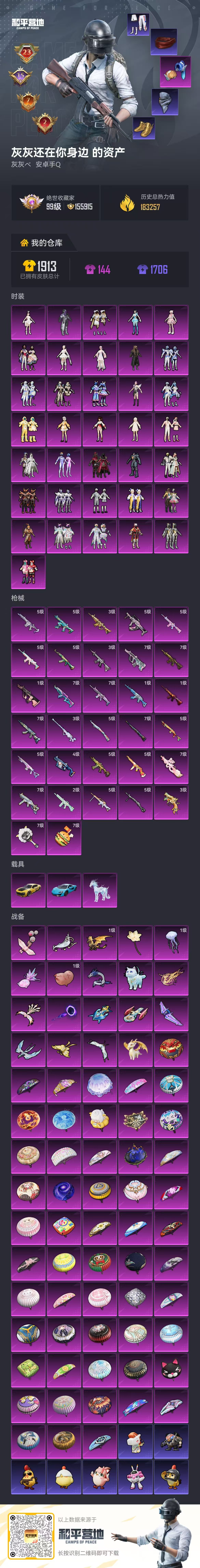 HPSJ4118126和平精英账号详情图2