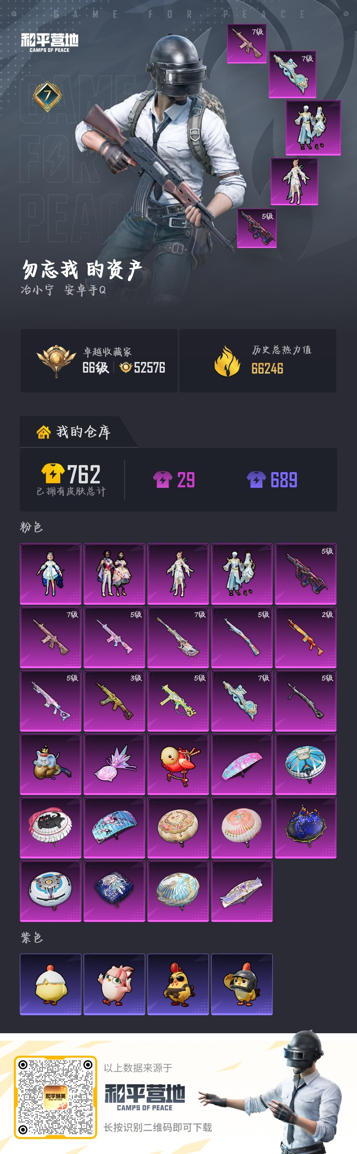 HPSJ4117959和平精英账号详情图2