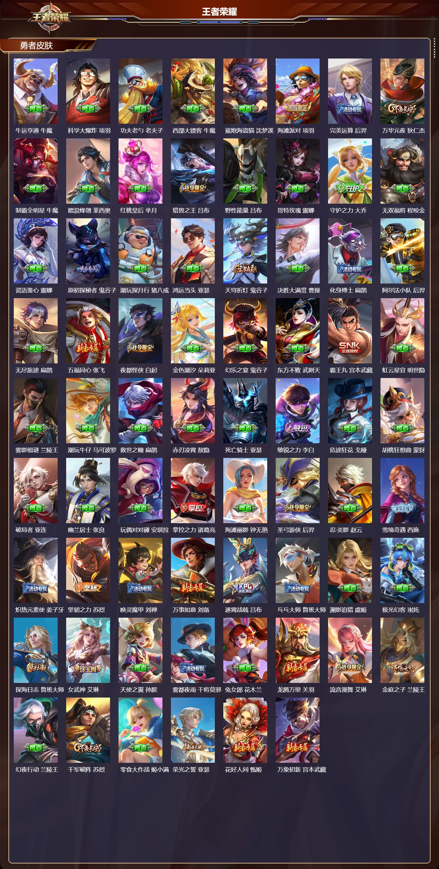 WZCMW4225808王者荣耀账号详情图8 WZCMW4225808王者荣耀账号详情图8