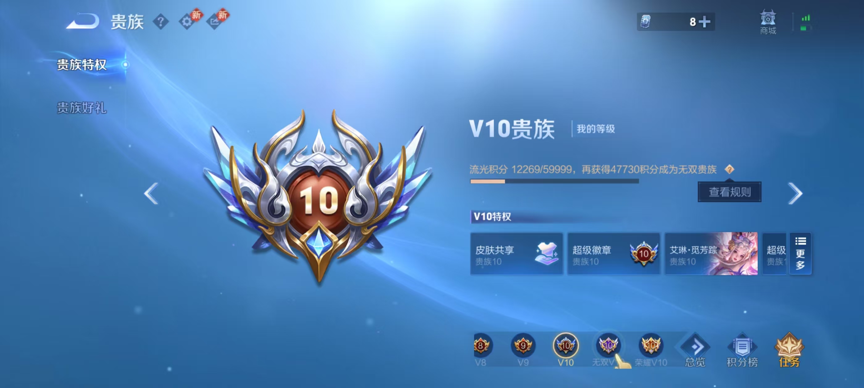 WZCMW4227503王者荣耀账号详情图5