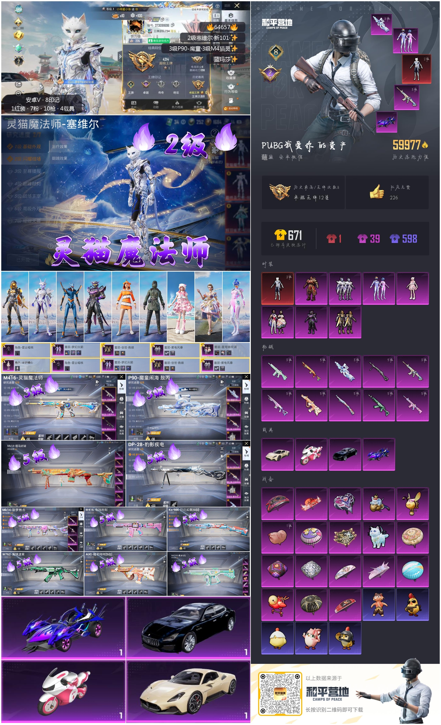 HPSJ4119783和平精英账号详情图4