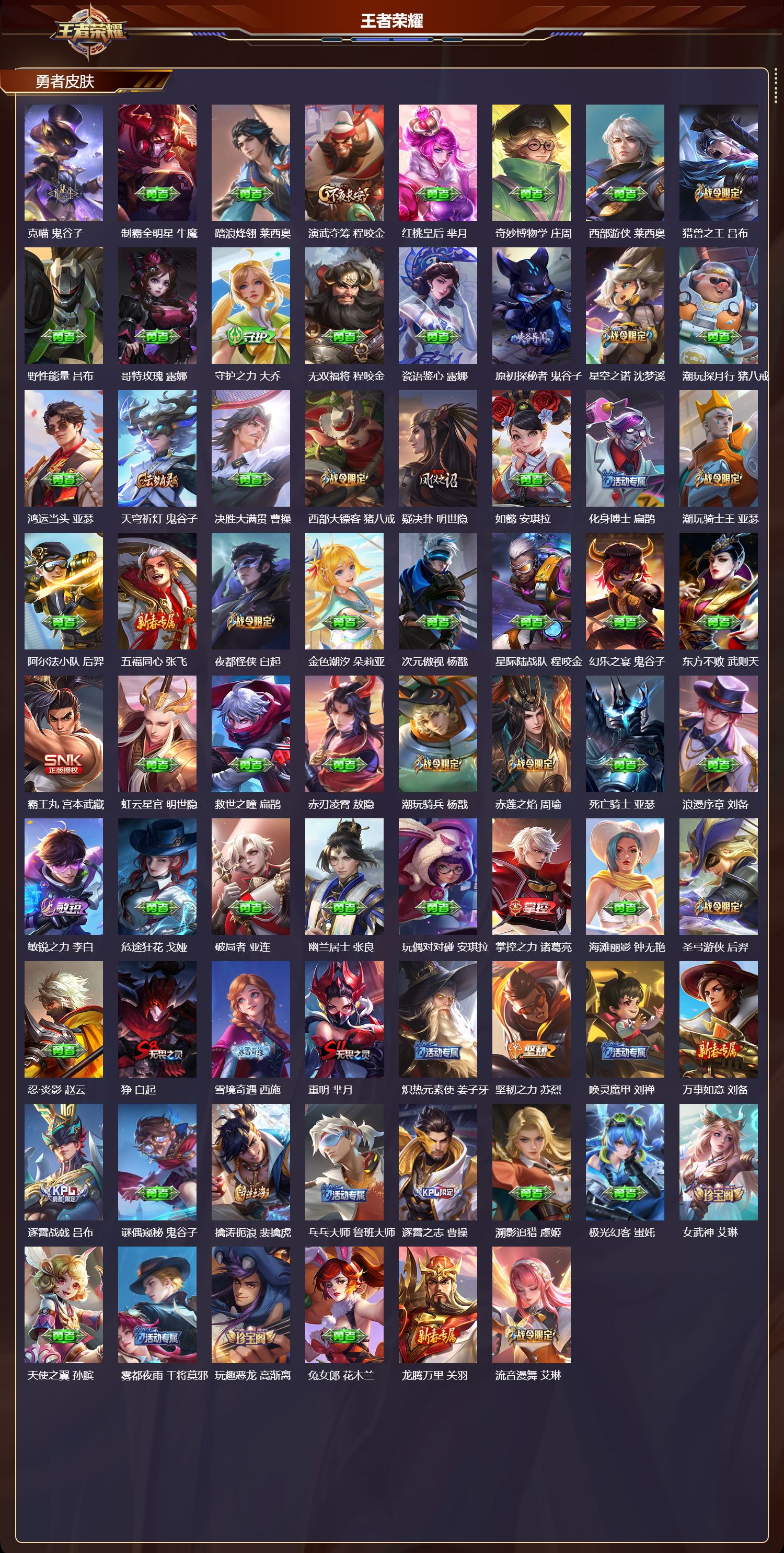 WZCMW4227503王者荣耀账号详情图11