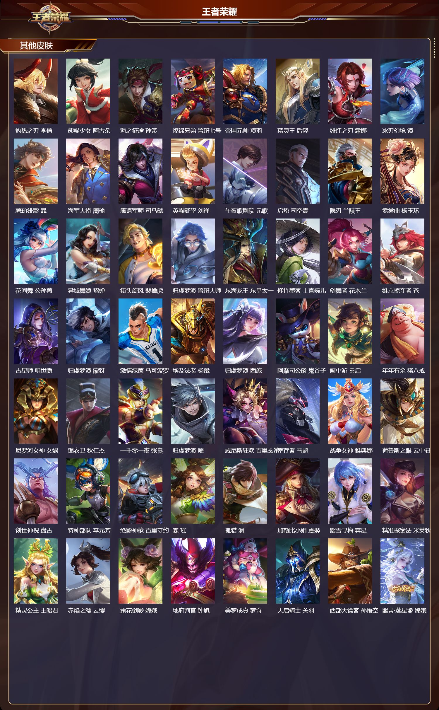 WZQM4217843王者荣耀账号详情图5