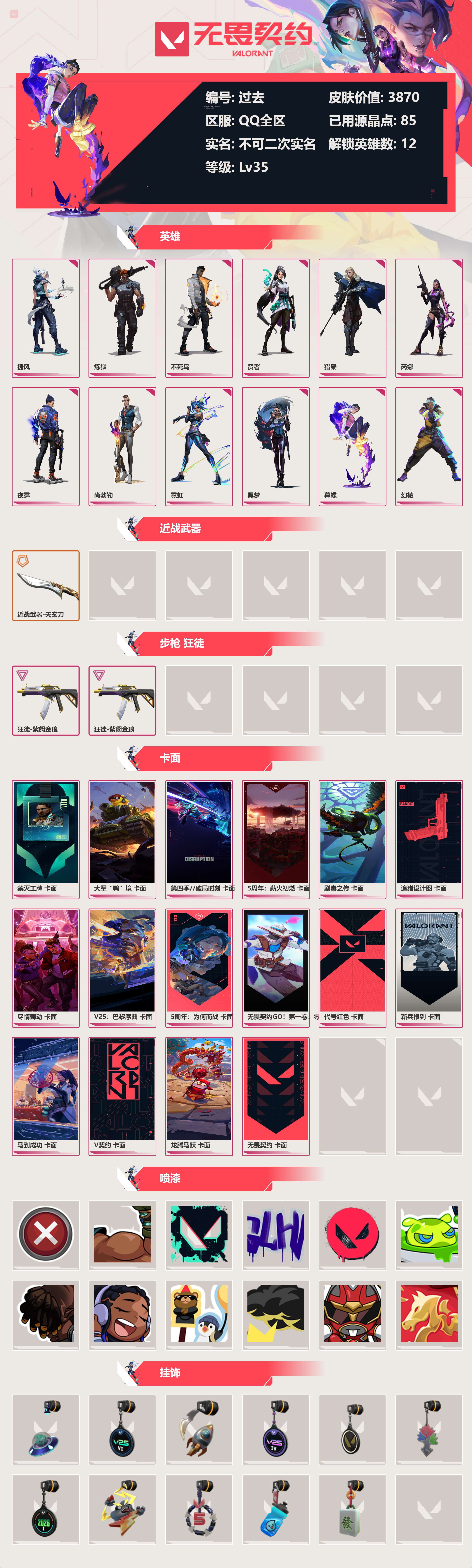 WWQLX425056无畏契约账号详情图2