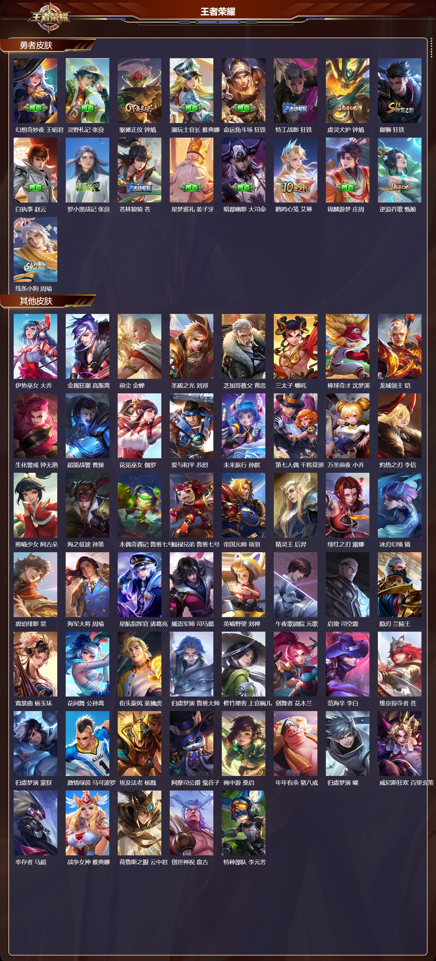 WZQM4217371王者荣耀账号详情图5