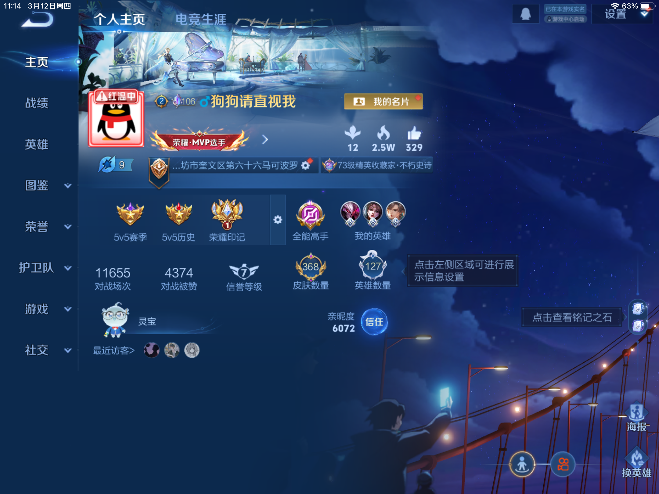 WZLX4225336王者荣耀账号详情图2