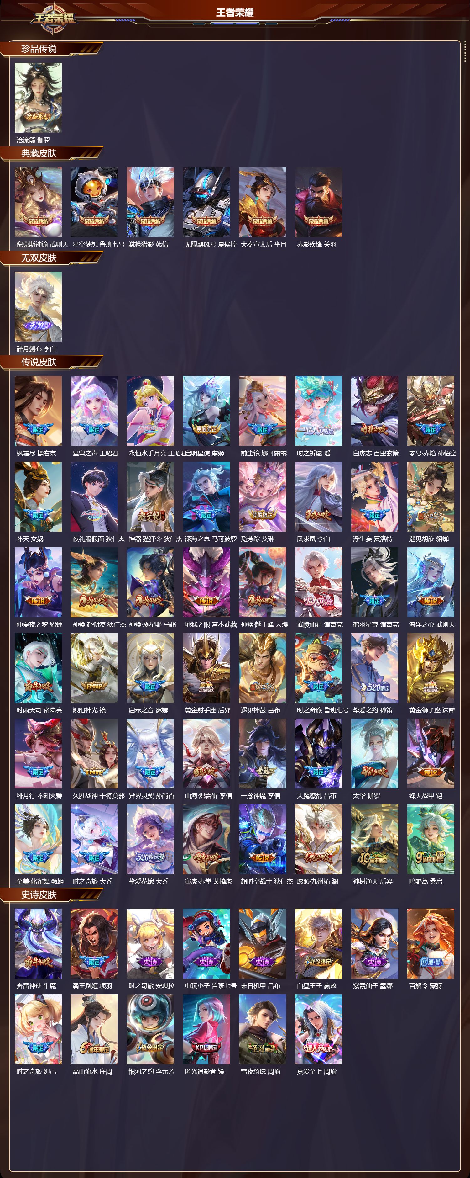 WZCMW4227487王者荣耀账号详情图6 WZCMW4227487王者荣耀账号详情图6